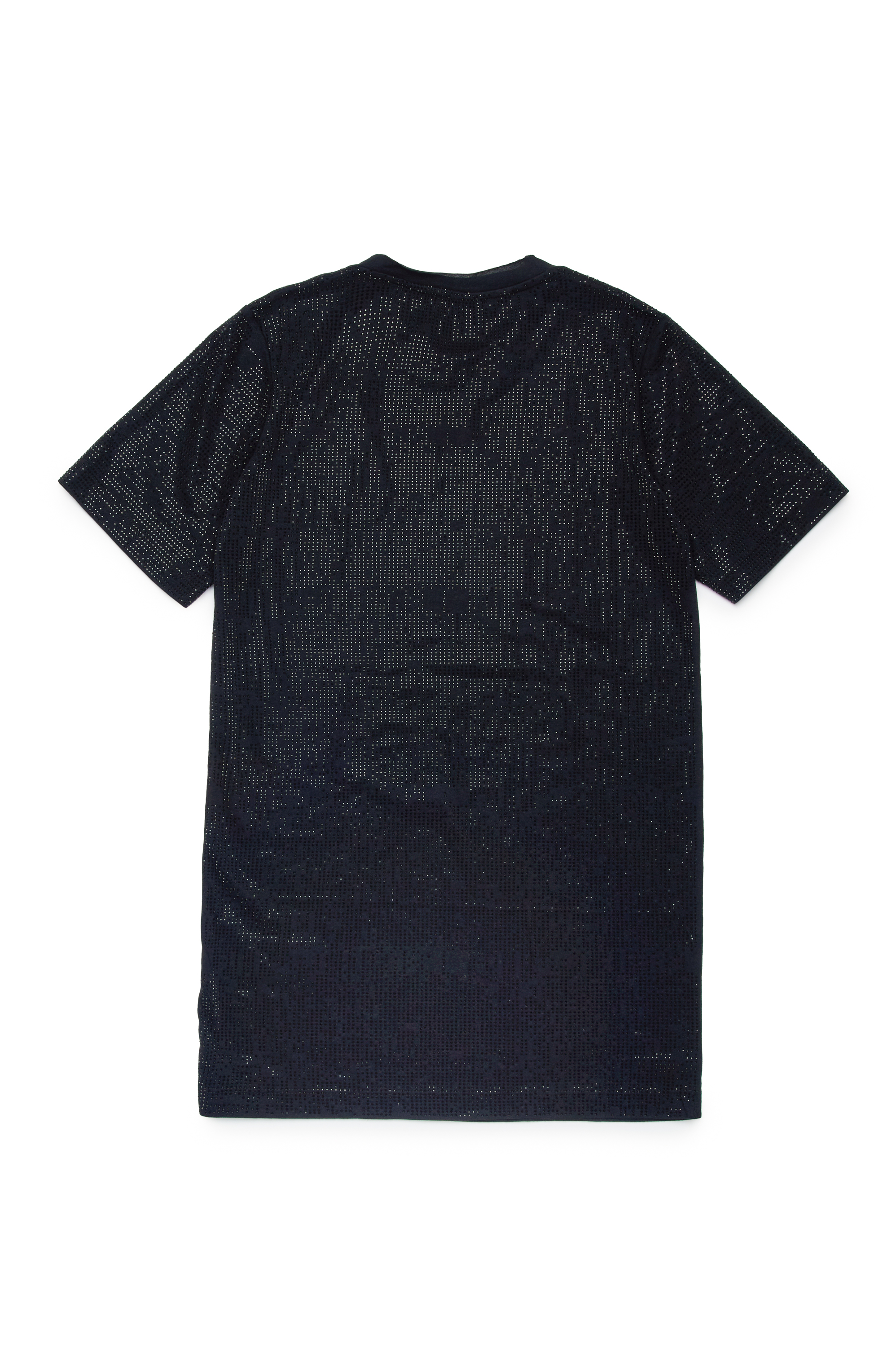 Diesel - DARYX, Mujer Vestido camiseta con micropiedras in Negro - Image 2