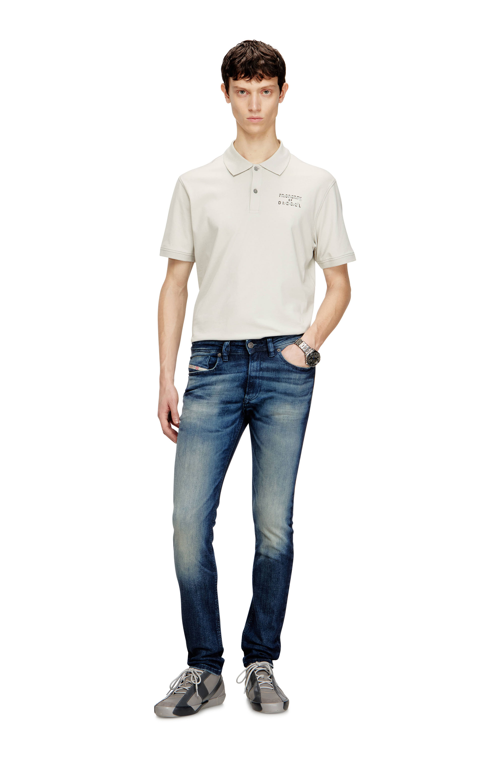 Diesel - Skinny Jeans 1979 Sleenker 0ADBM Hombre, Azul Oscuro - 2