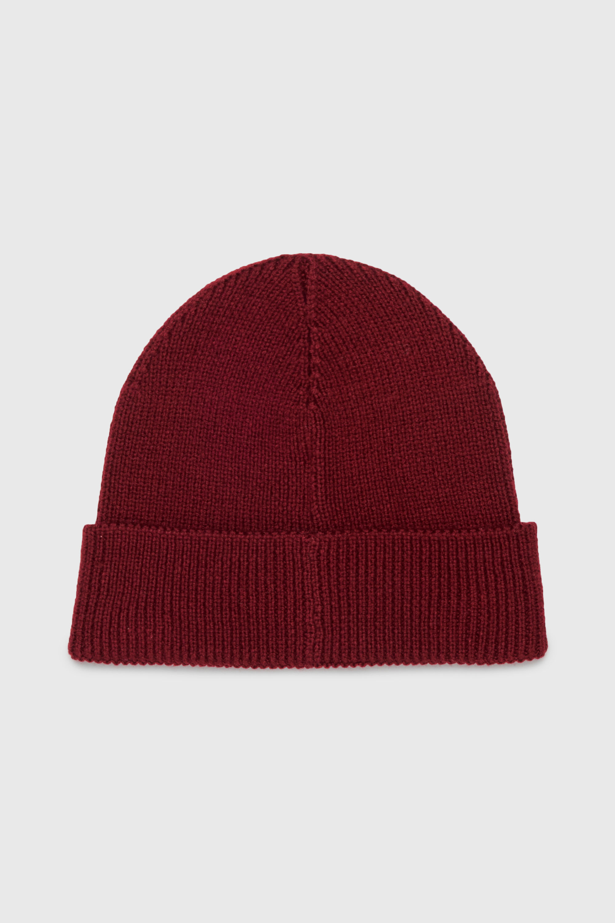 Diesel - FLOT, Gorro de mezcla de lana con parche de logo D Unisex in Rojo - 2