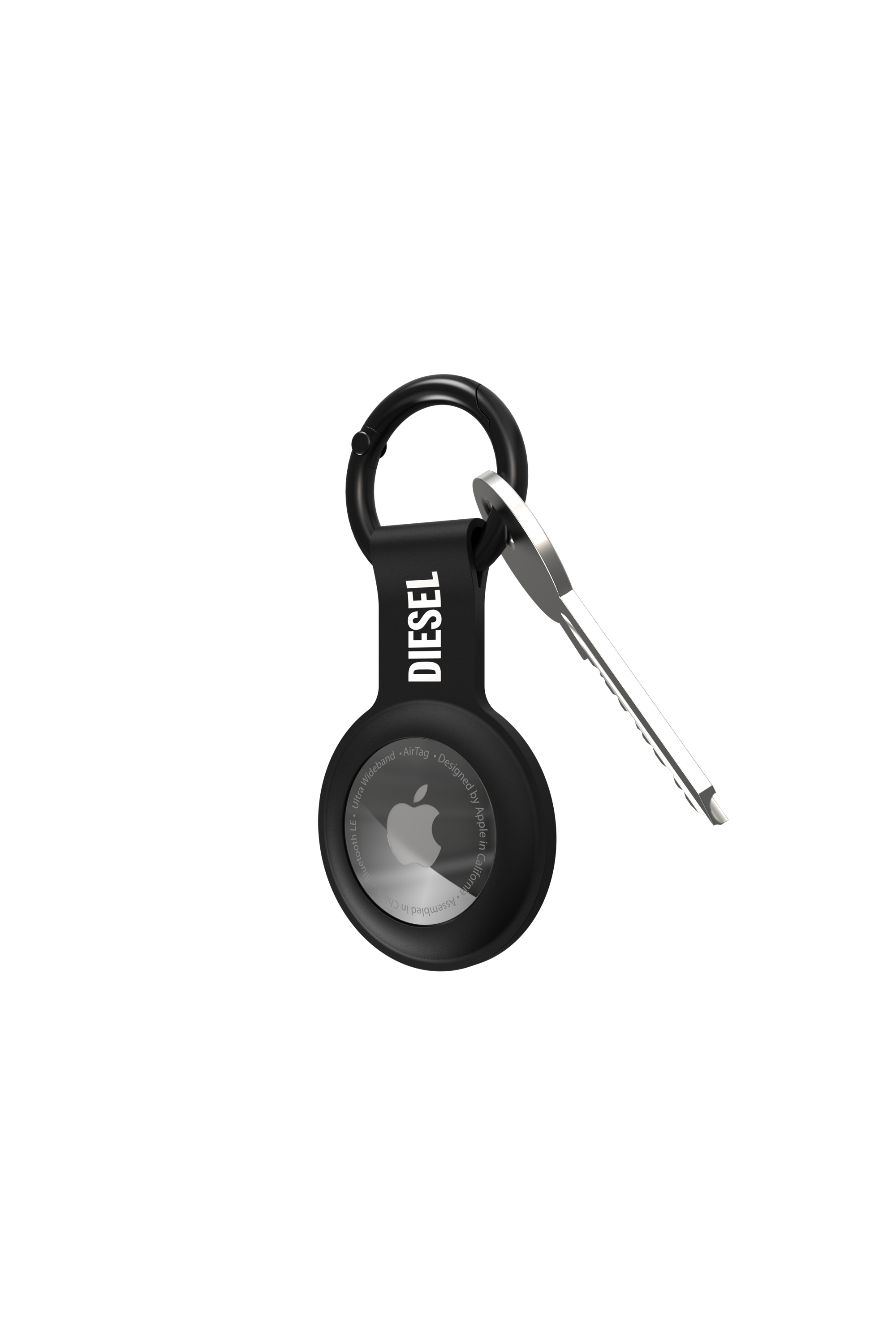 Diesel - 48315 SILICONE CASE, Funda de silicona para Airtag Unisex in Negro - 3