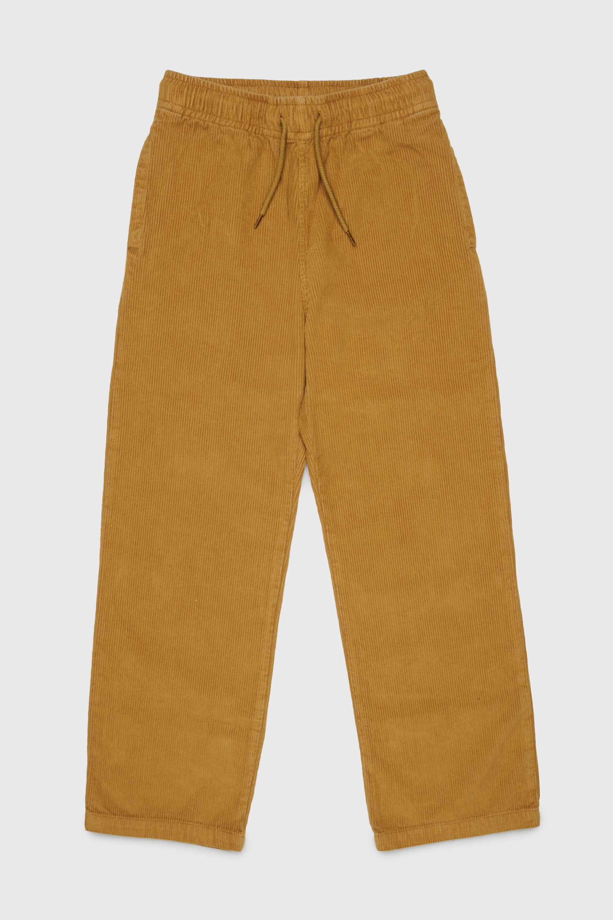 Diesel - PMILL, Man's Corduroy pants with drawstring waist in Brown - 1