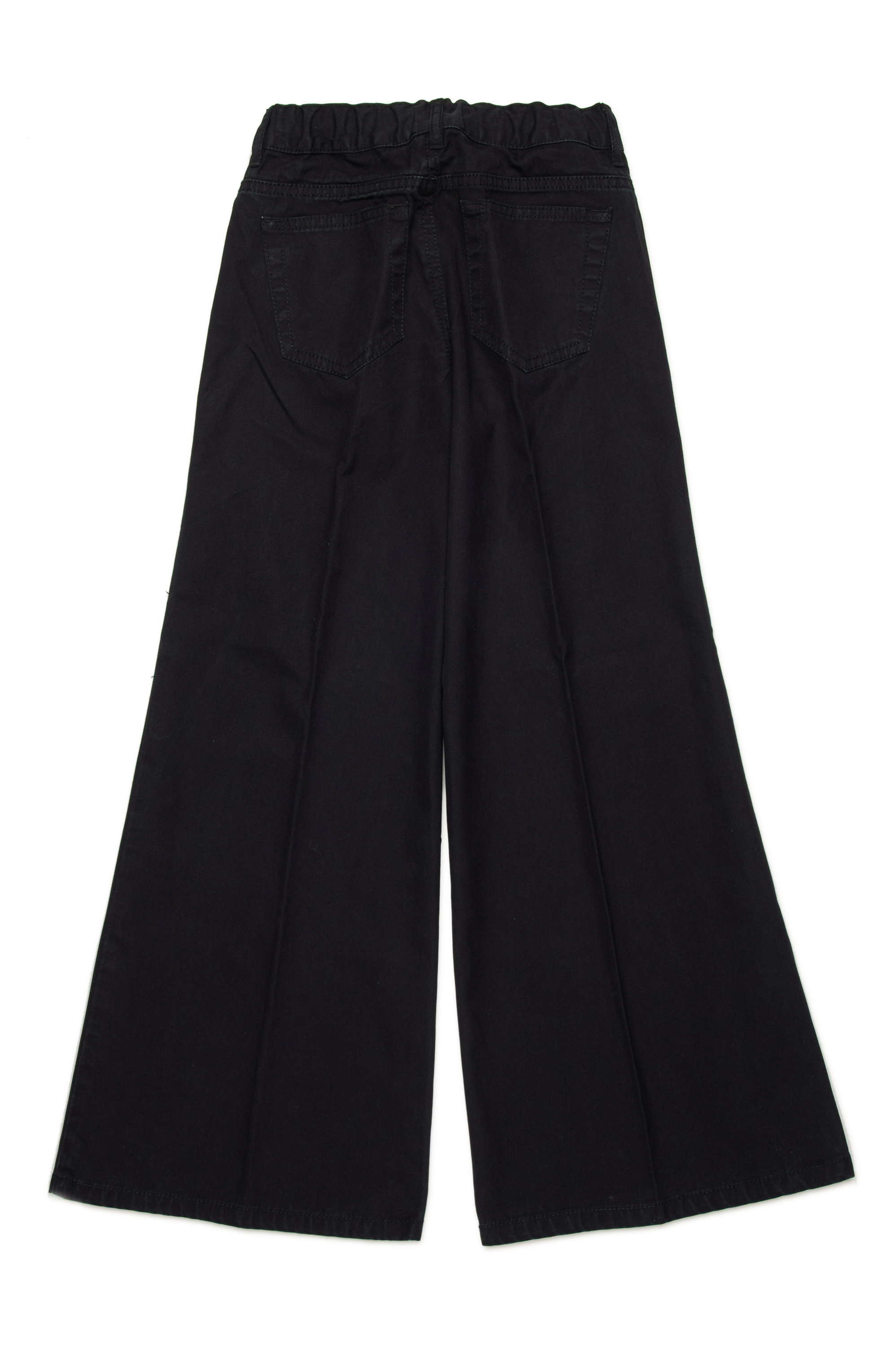 Diesel - POLAX, Pantalones acampanados con Oval D Mujer in Negro - 2