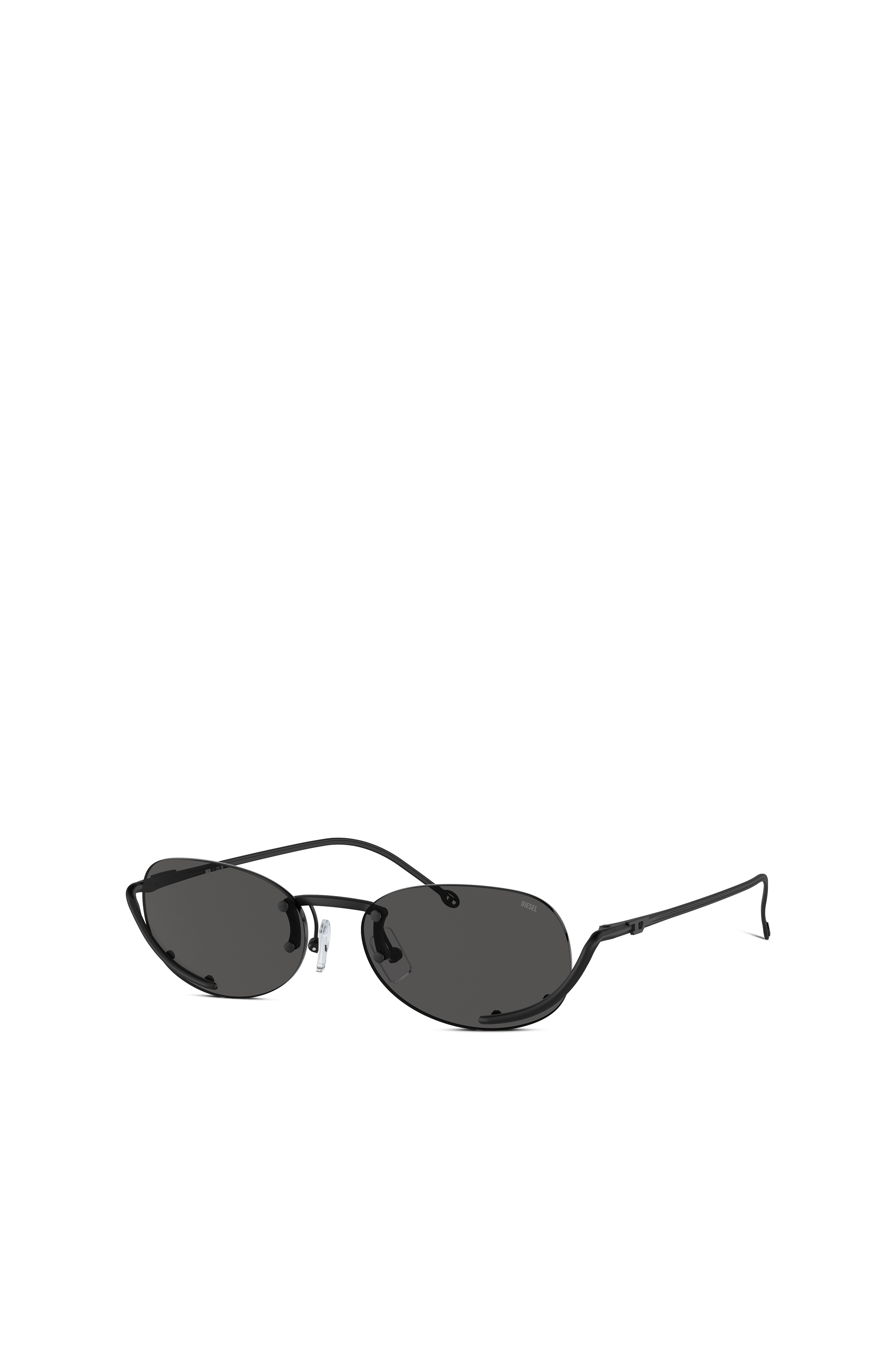 Diesel - 0DL1004, Gafas ovales Unisex in Negro - 5