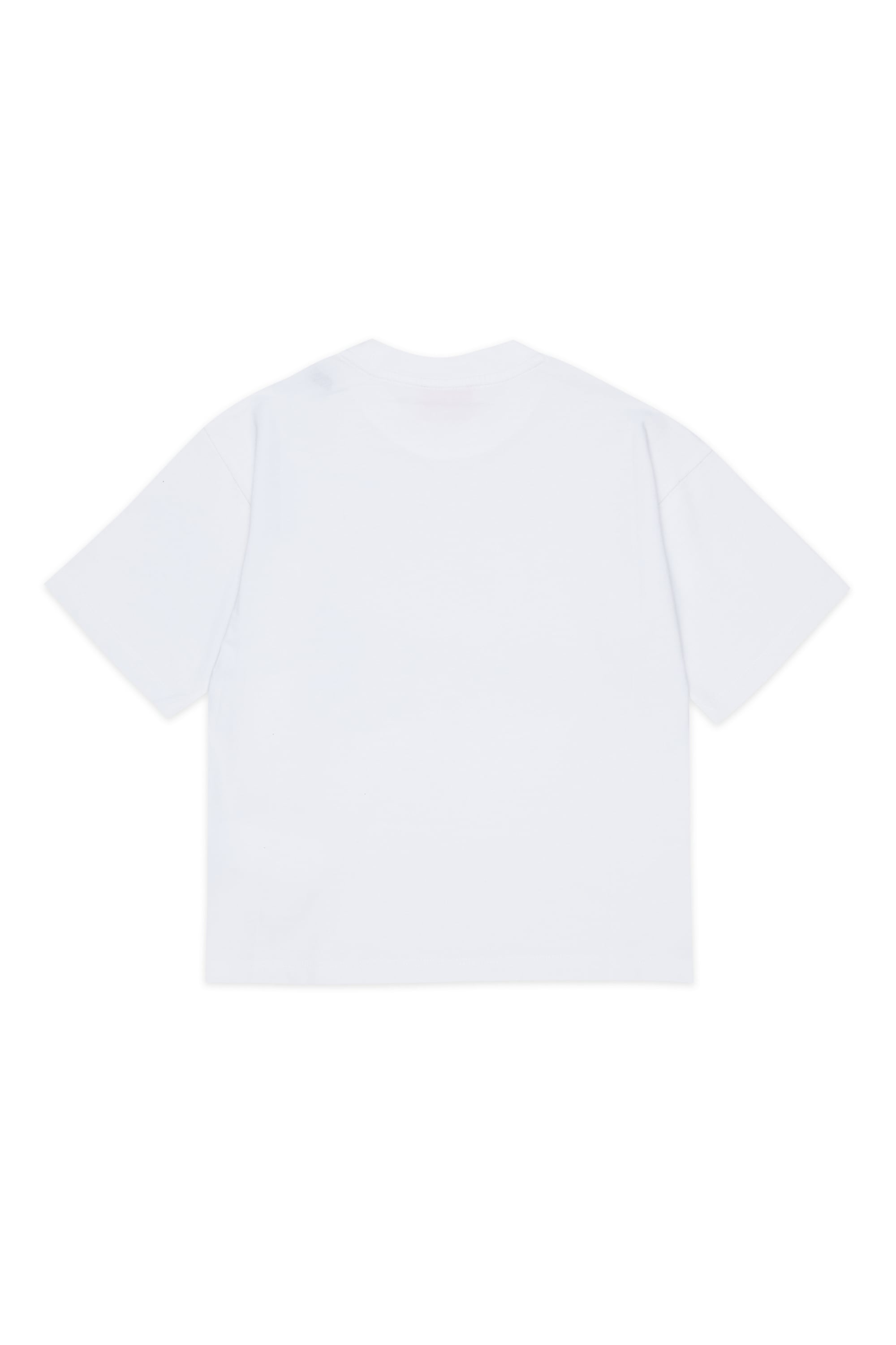 Diesel - TANORMYS2, Camiseta de algod&oacute;n con bordado tonal Oval D Mujer in Blanco - 2