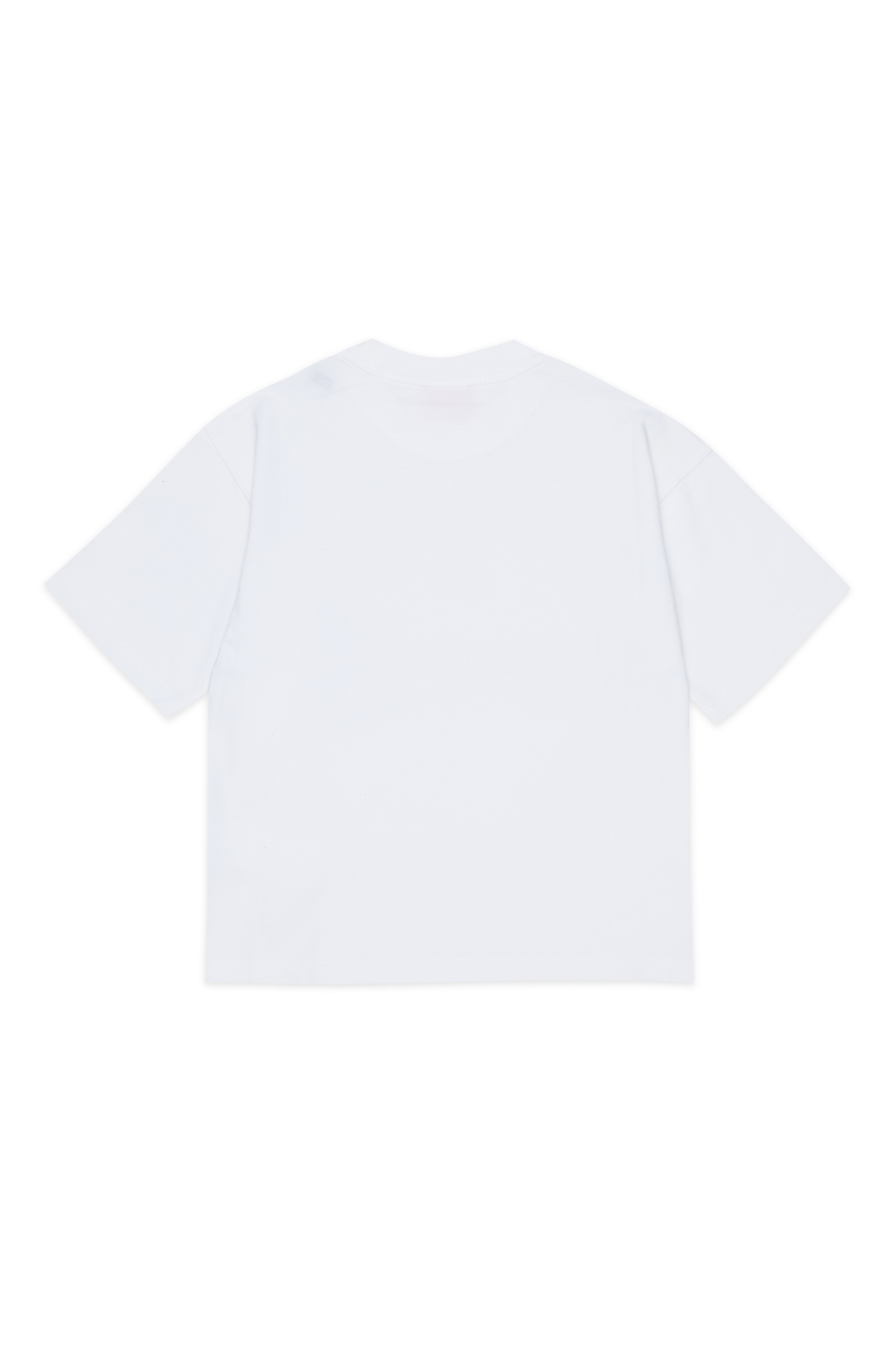 Diesel - TANORMYS2, Camiseta de algod&oacute;n con bordado tonal Oval D Mujer in Blanco - 2