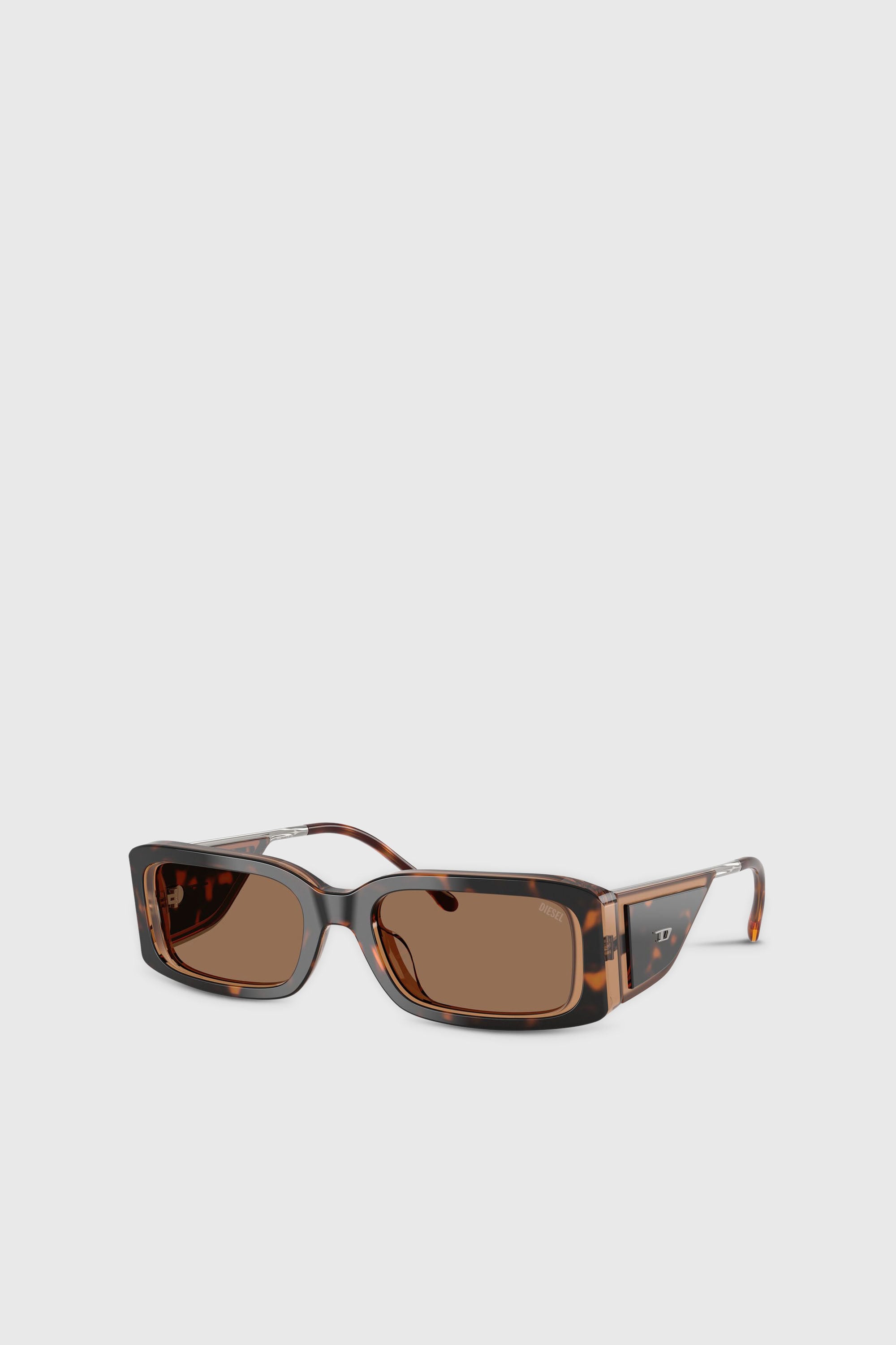 Diesel - 0DL2017U, Gafas de sol rectangulares Unisex in Marr&oacute;n - 2