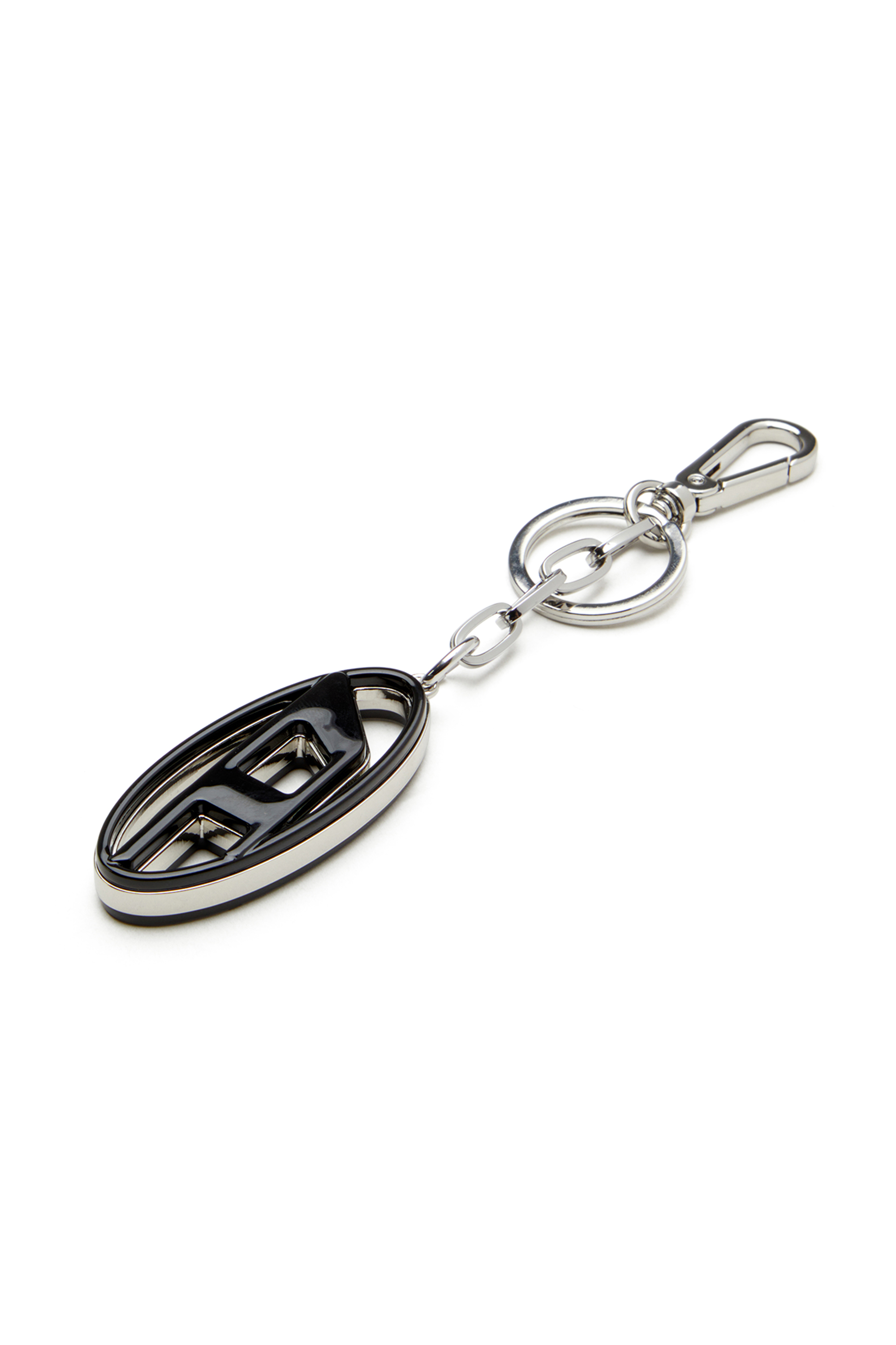 Diesel - CAGE-D LAYER, Llavero Oval D de metal y resina Hombre in Negro - 3