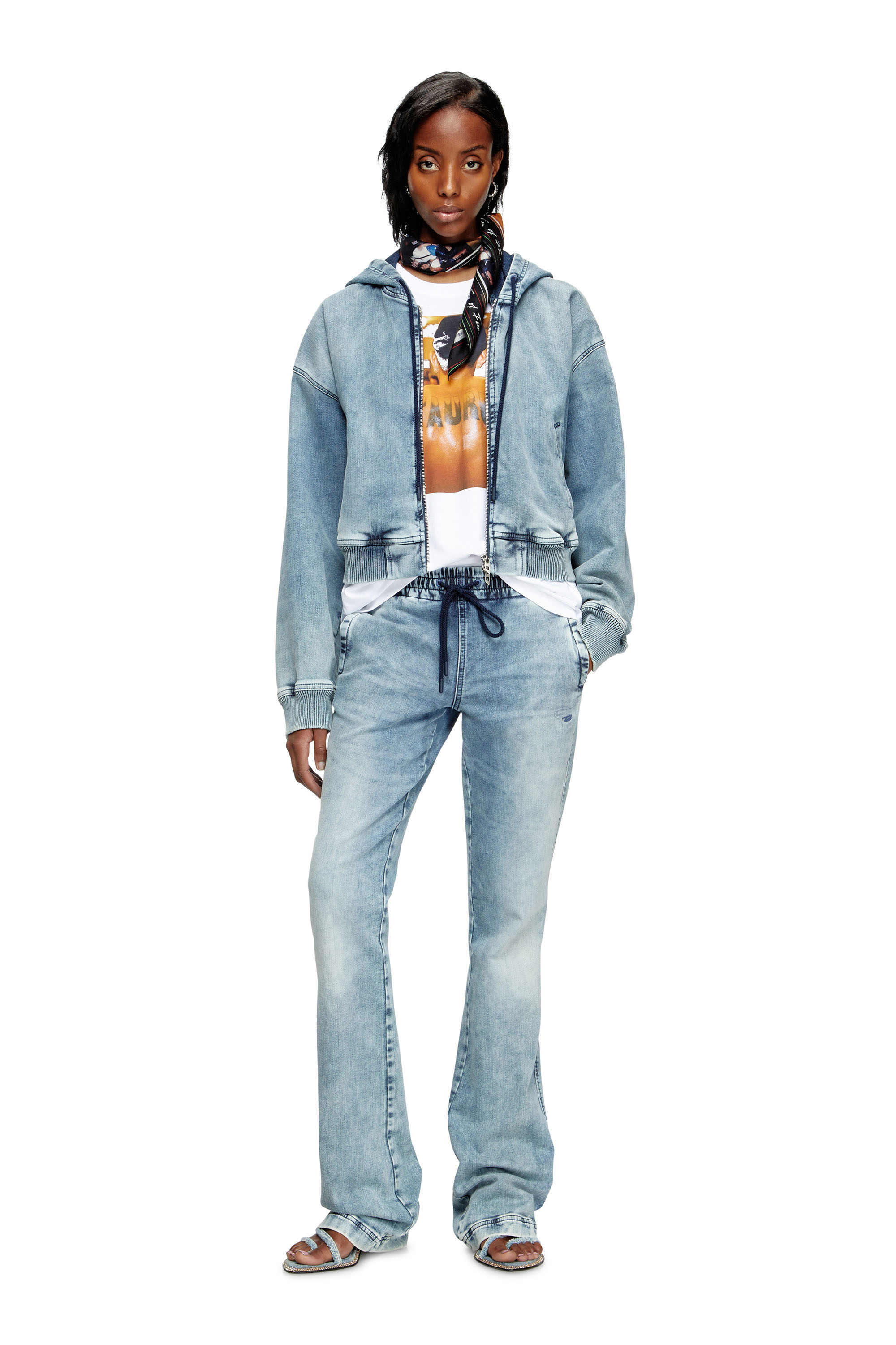 Diesel - PR-T-NORM-TOM25-1, Camiseta con estampado gráfico Unisex in Blanco - 4