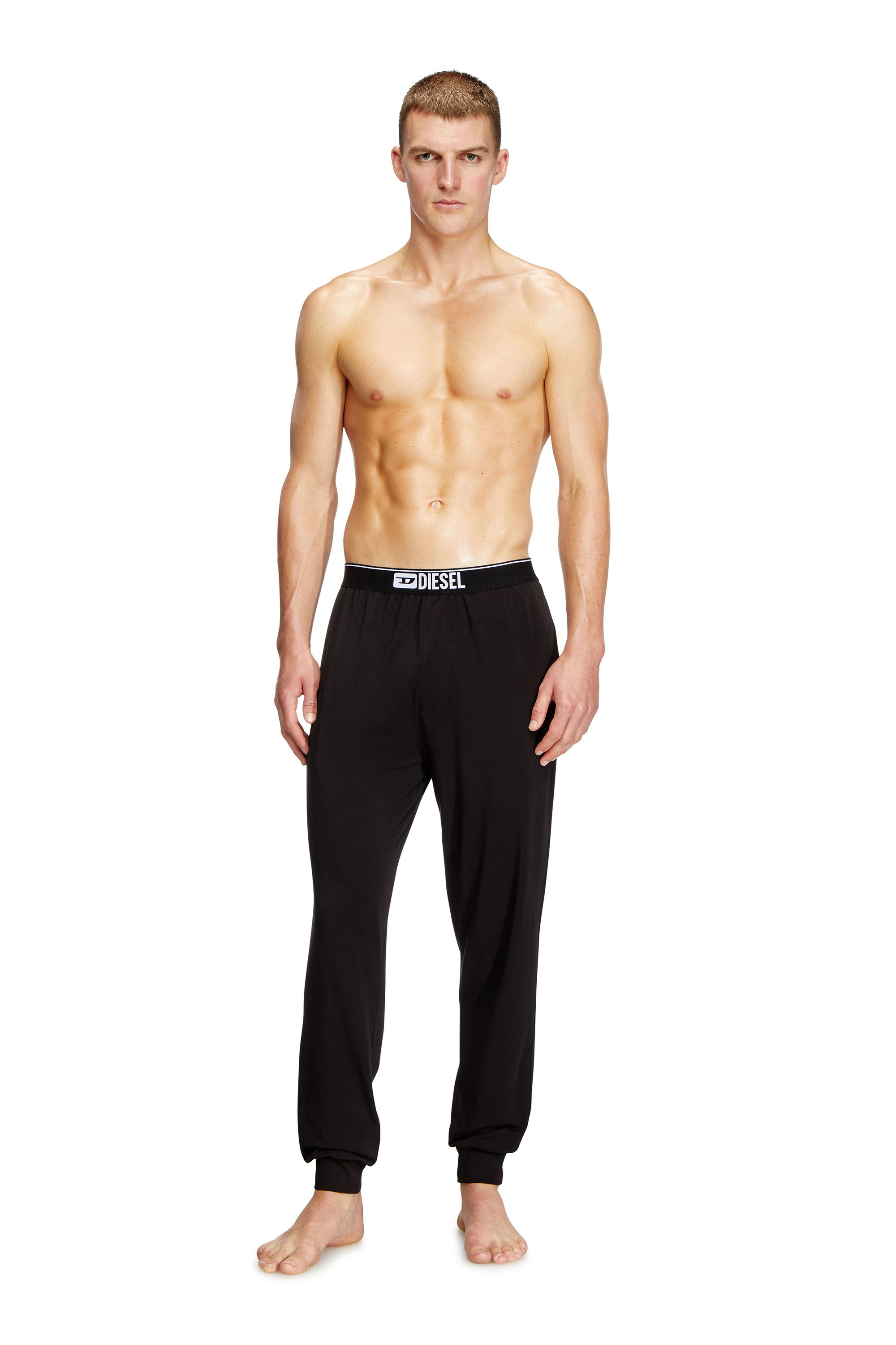 Diesel - JULIO-D-BOX, Pantalones deportivos Denim Division Hombre in Negro - 1