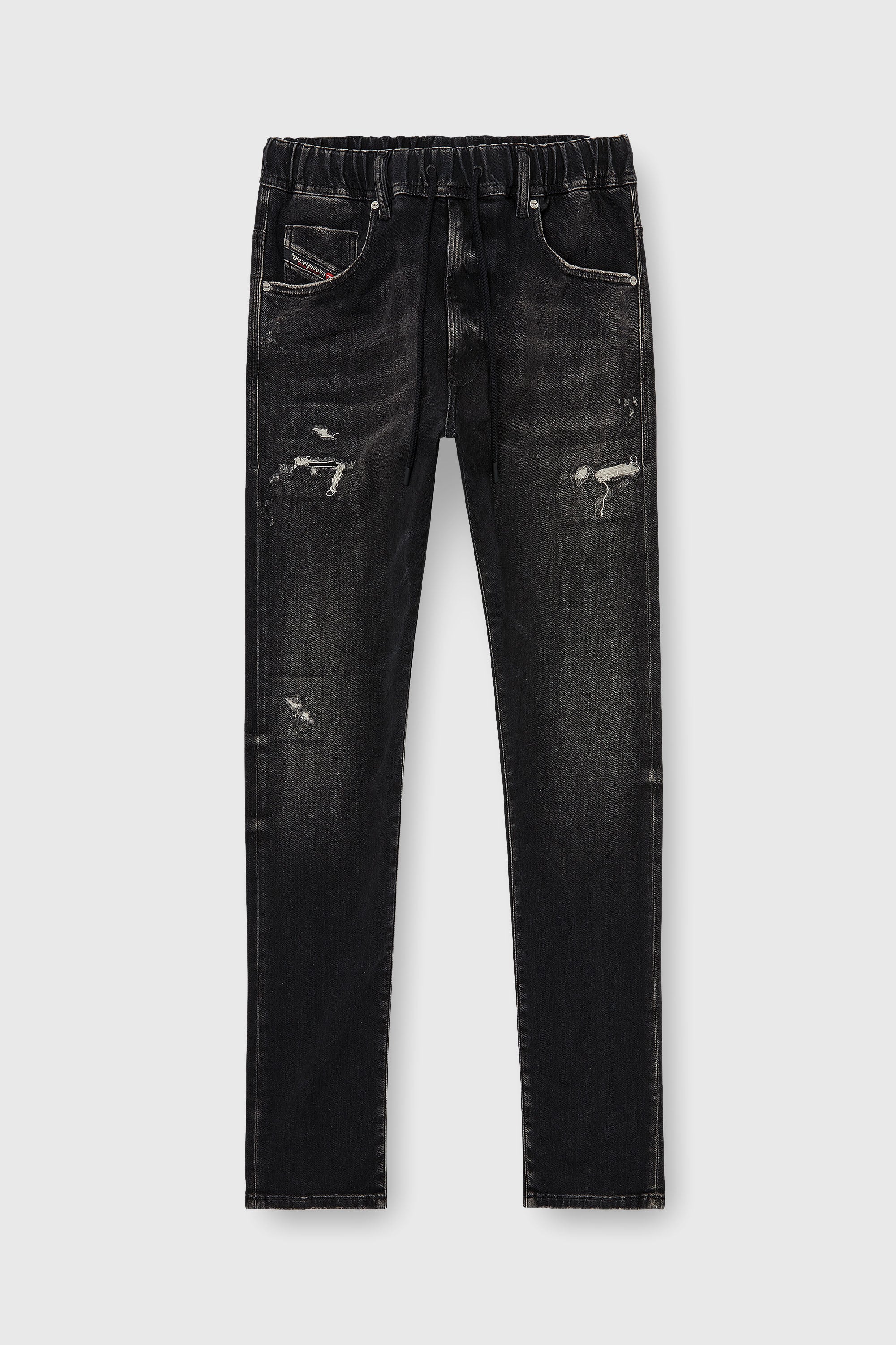 Diesel - Regular E-Krooley Joggjeans&reg; 09Q22 Hombre, Negro/Gris oscuro - 2