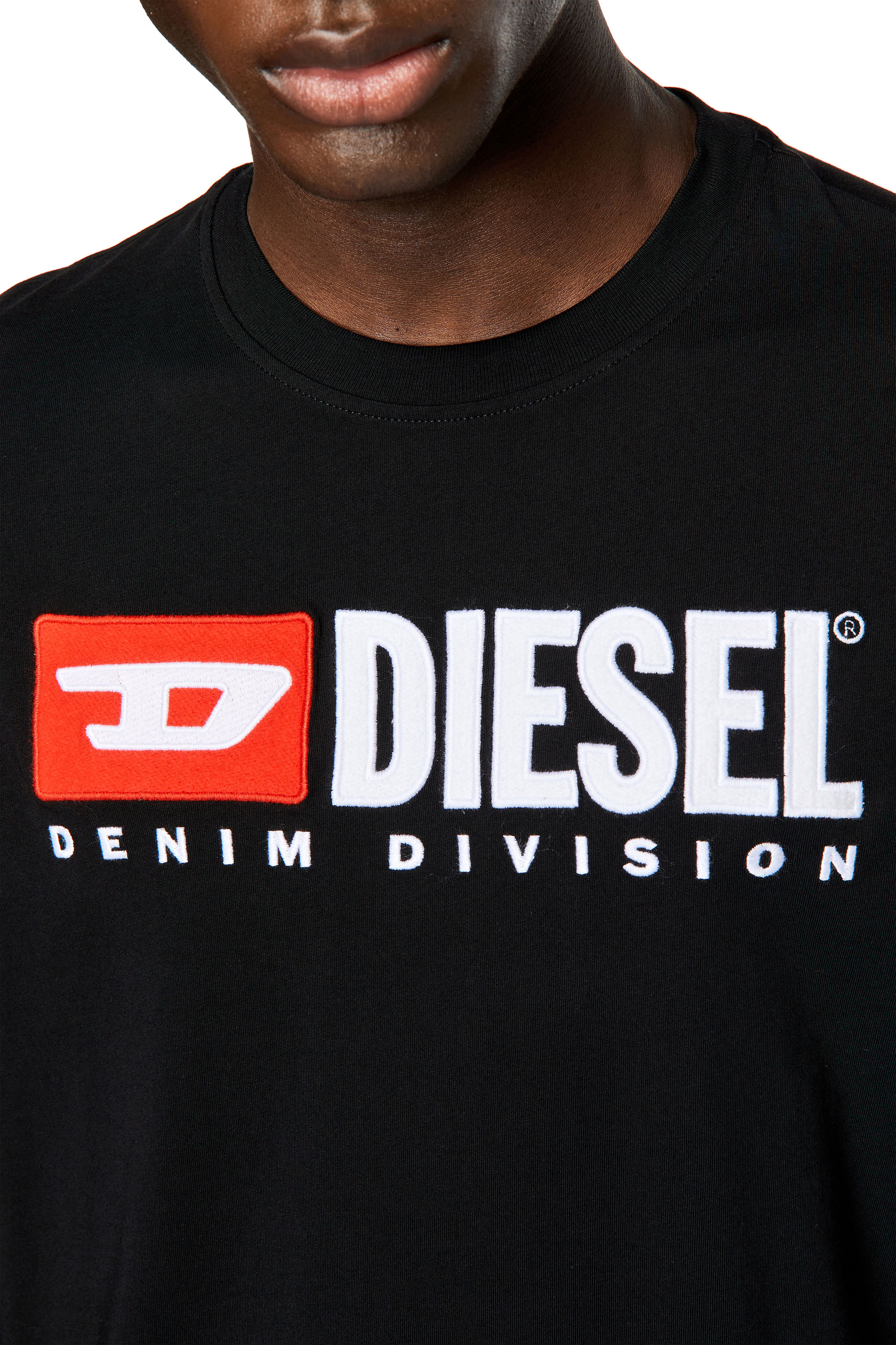 Diesel - T-JUST-LS-DIV, Negro - Image 5
