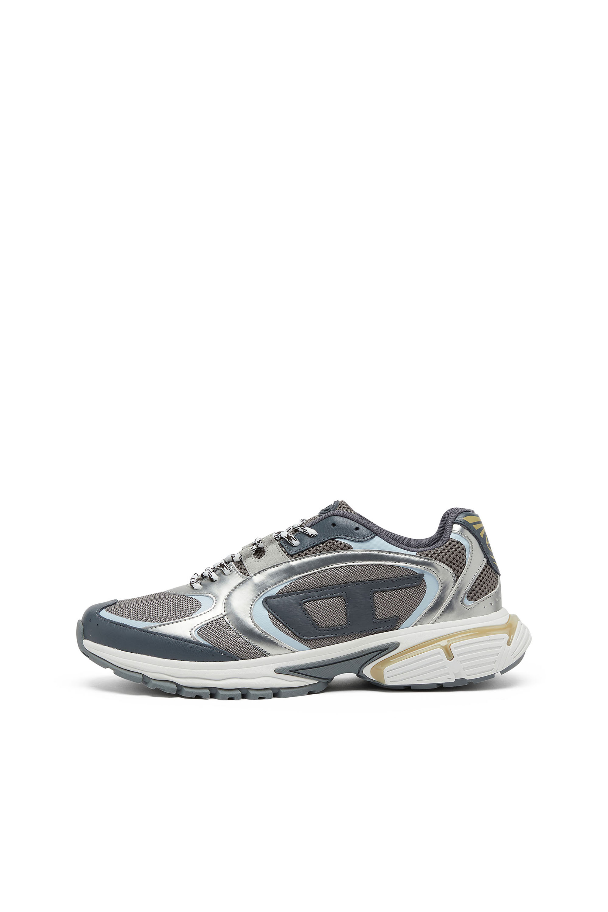 Diesel - S-PRO-V-DENSE LOW, S-Pro-V-Dense-Zapatillas metallic en malla y PU Hombre in Multicolor - 2