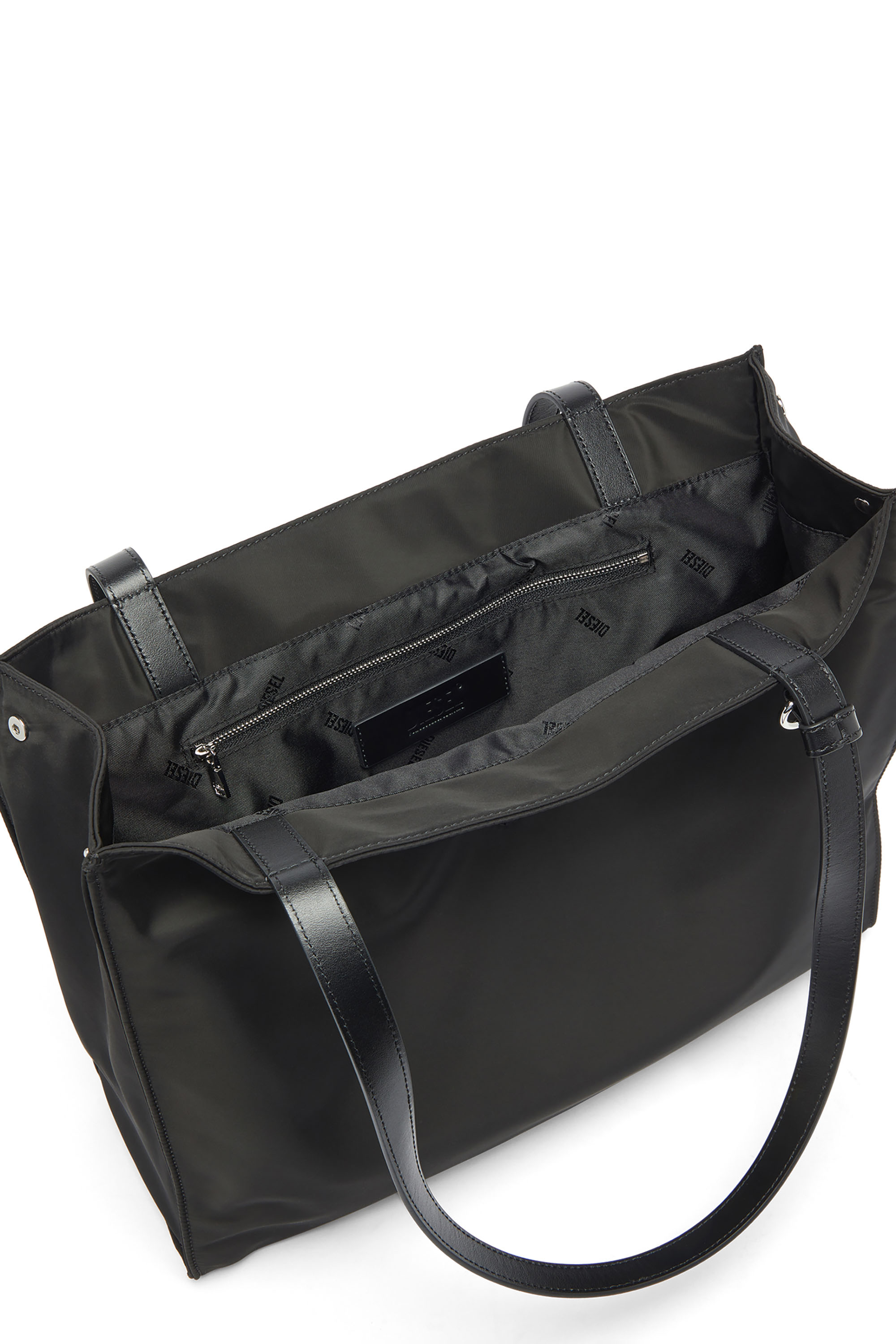 Diesel - 1DR TOTE E/W, 1DR - Bolsa de nylon con solapa de piel Unisex in ToBeDefined - 3
