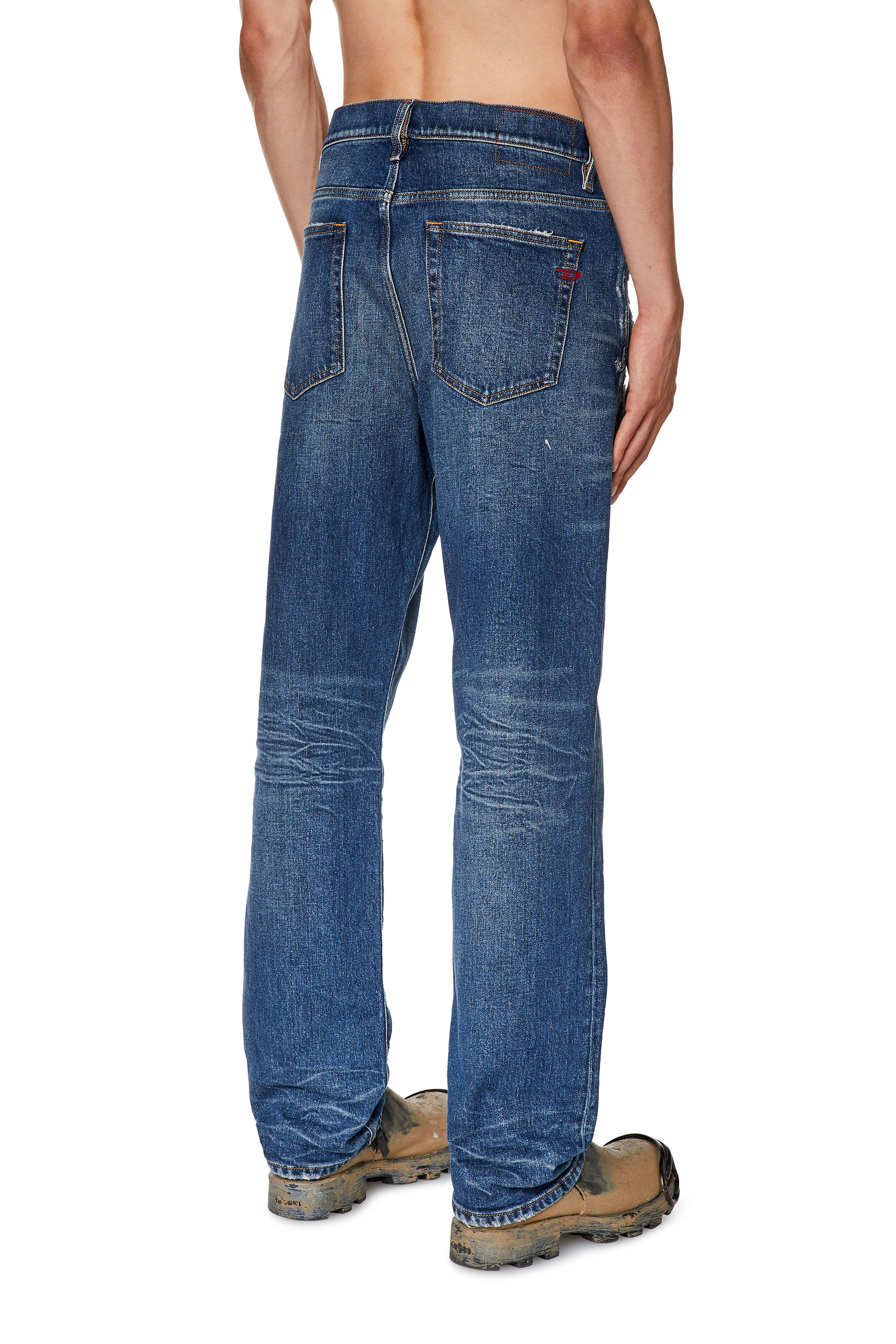 Diesel - Straight Jeans 2020 D-Viker 007Q2, Azul medio - Image 2