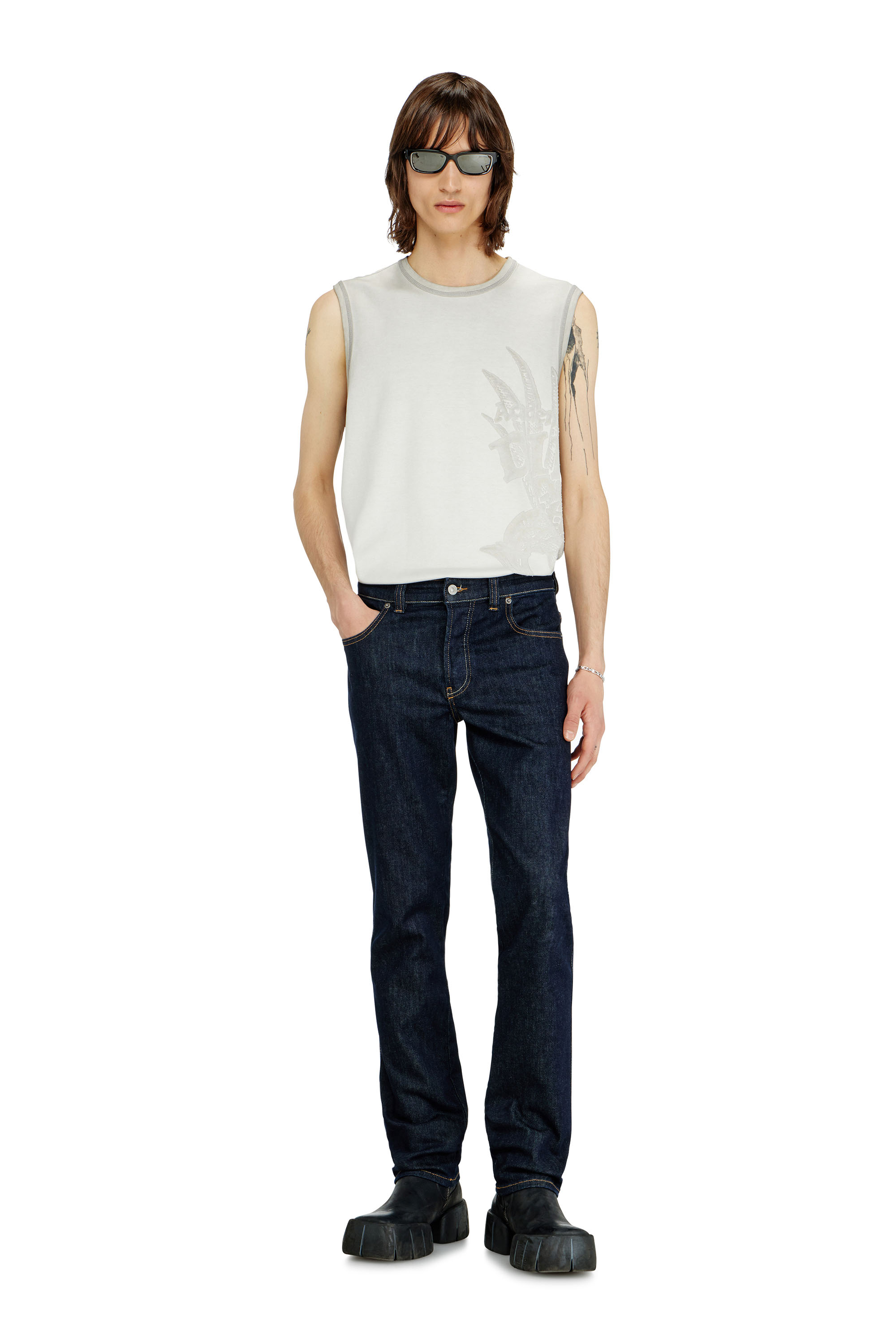 Diesel - Slim Jeans 1993 D-Vyl 0DBEJ Hombre, Azul Oscuro - 2