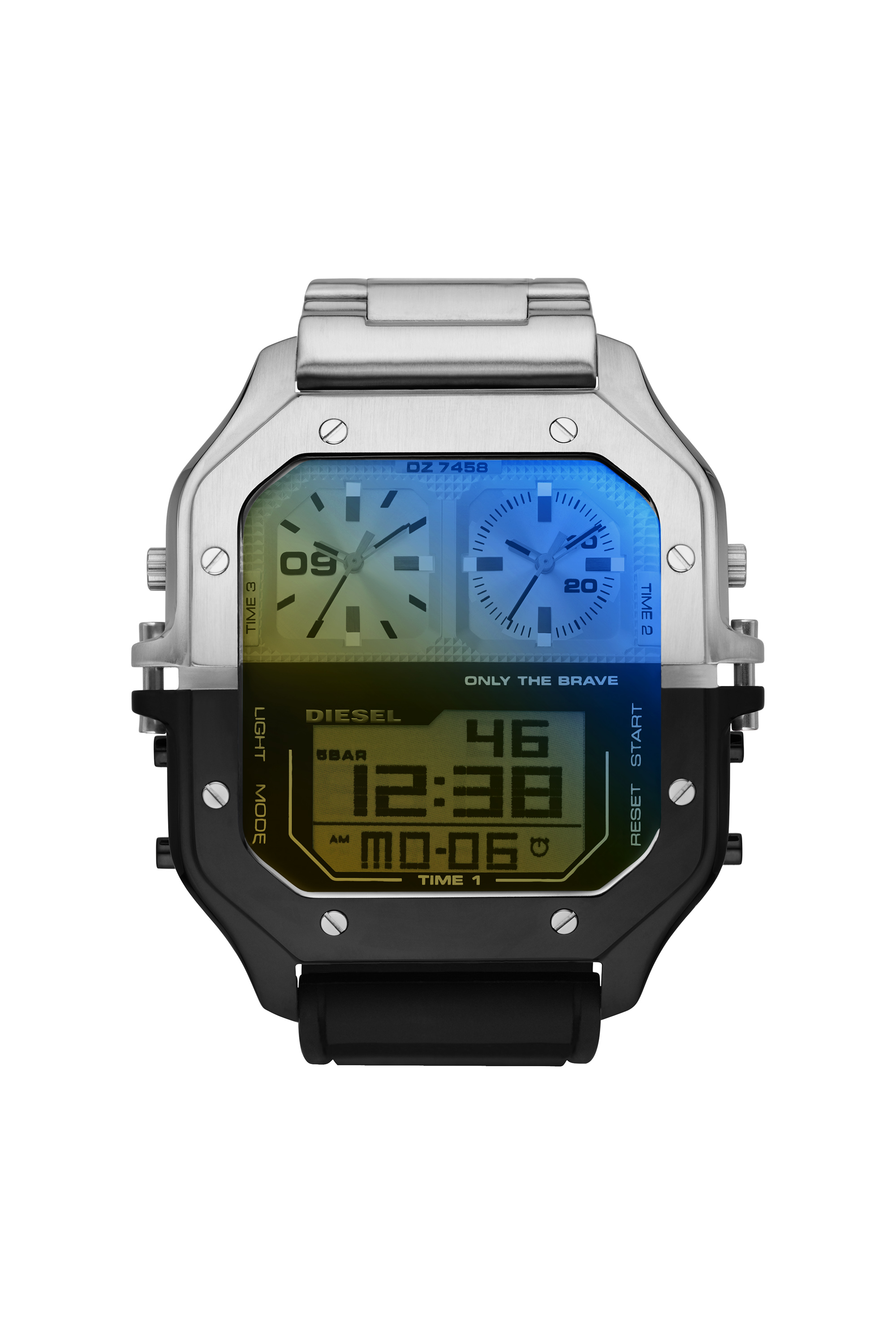 DZ7458, Plateado/Noir - Relojes
