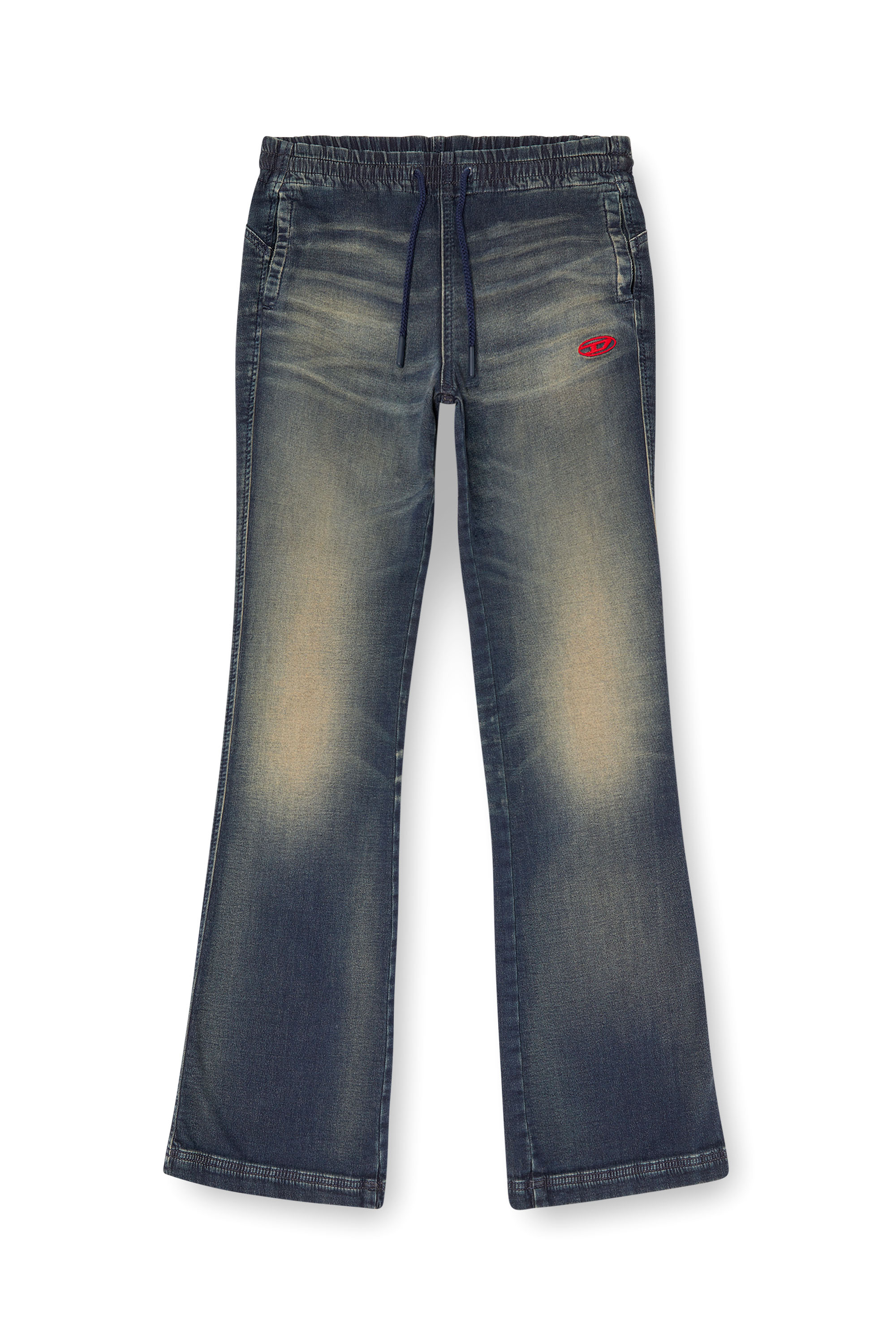 Diesel - Bootcut 2069 D-Ebbey Joggjeans&reg; 068PM Mujer, Azul Oscuro - 2