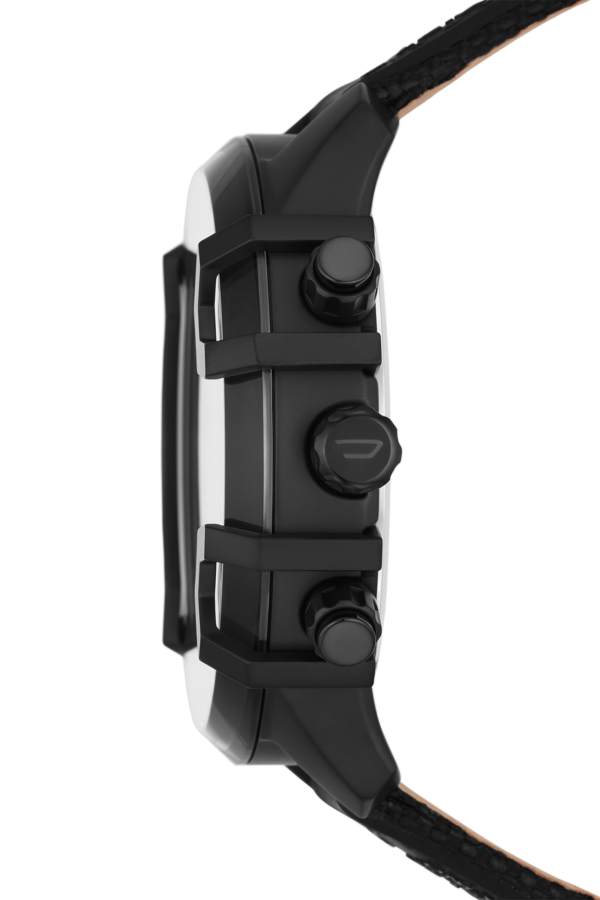 Diesel - DZ4556, Reloj cronógrafo Griffed con correa en lona negra Hombre in Negro - 3