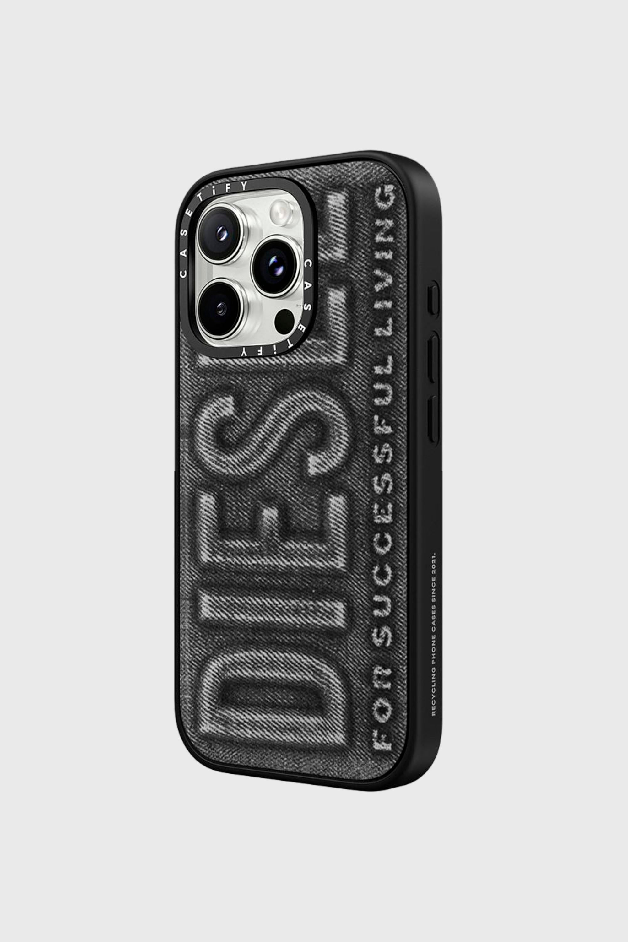 Diesel - 60560 MOULDED CASE, Unisex's Biscotto impact case for iPhone 16 Pro Max in Black - 2