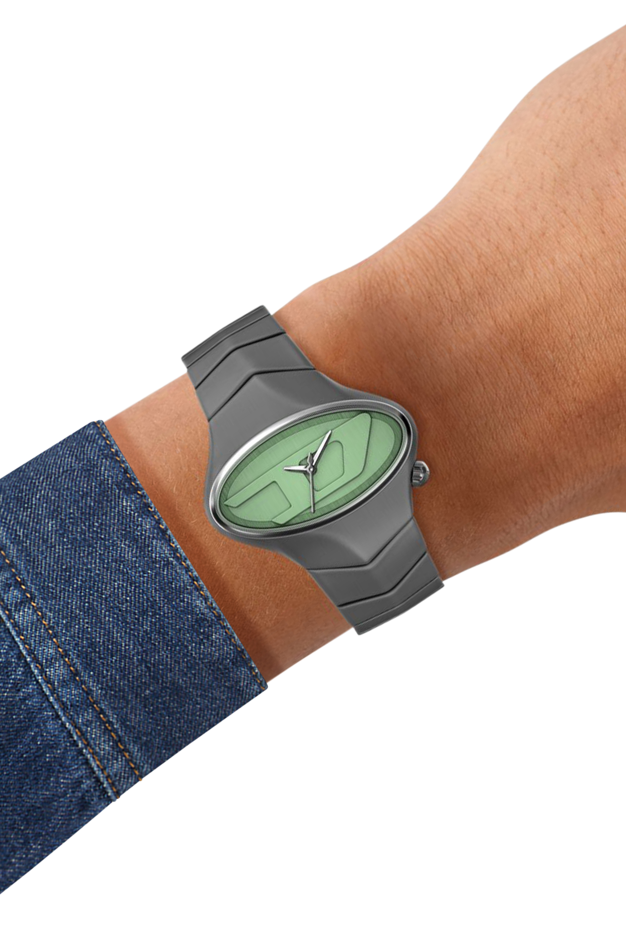Diesel - DZ2241 WATCH, Reloj D-Rush de acero inoxidable gunmetal Hombre in Gris - 7