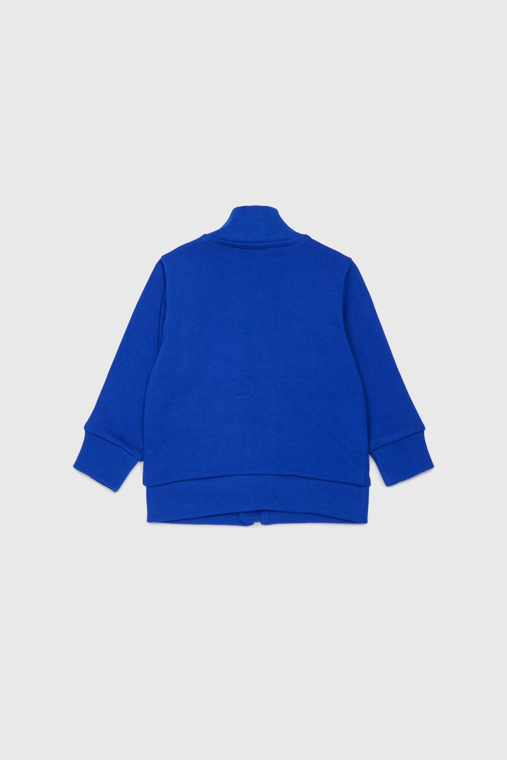 Diesel - SDSELZIPB, Sudadera con cremallera y estampado de logo Unisex in Azul marino - 3