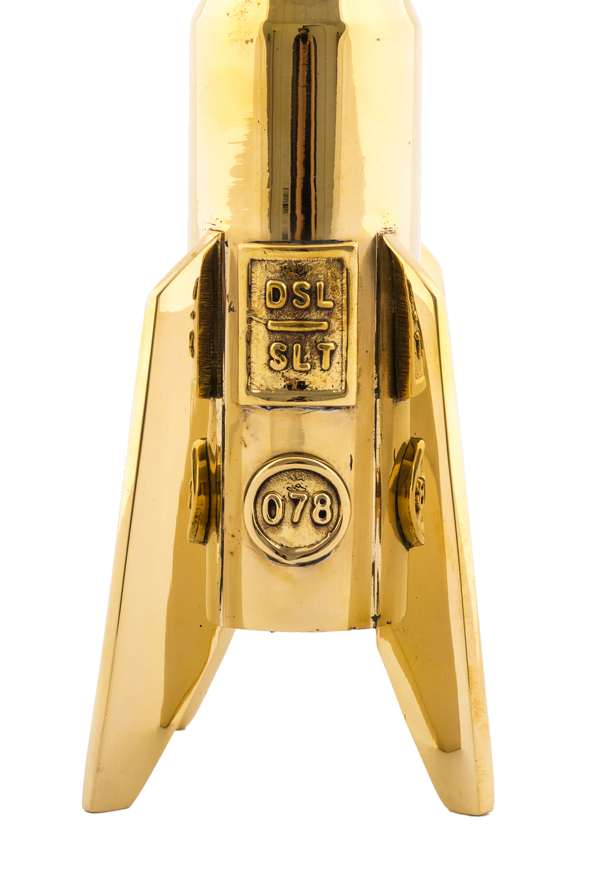 Diesel - 10878 COSMIC DINER, Candelabro de lat&oacute;n dorado, 10&nbsp;cm de di&aacute;metro Unisex in Dorado - 3