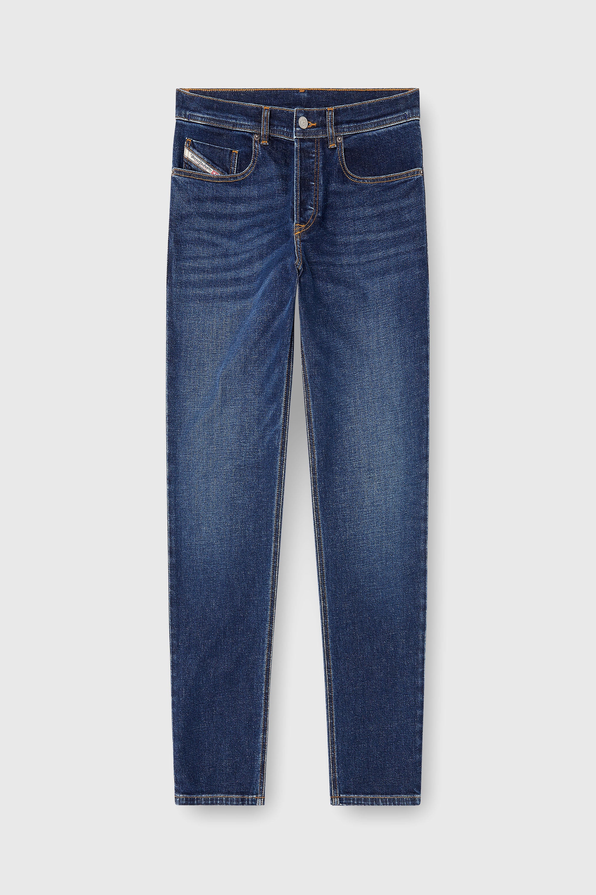 Diesel - Regular Jeans 2023 D-Finitive 0ADBG Hombre, Azul medio - 2