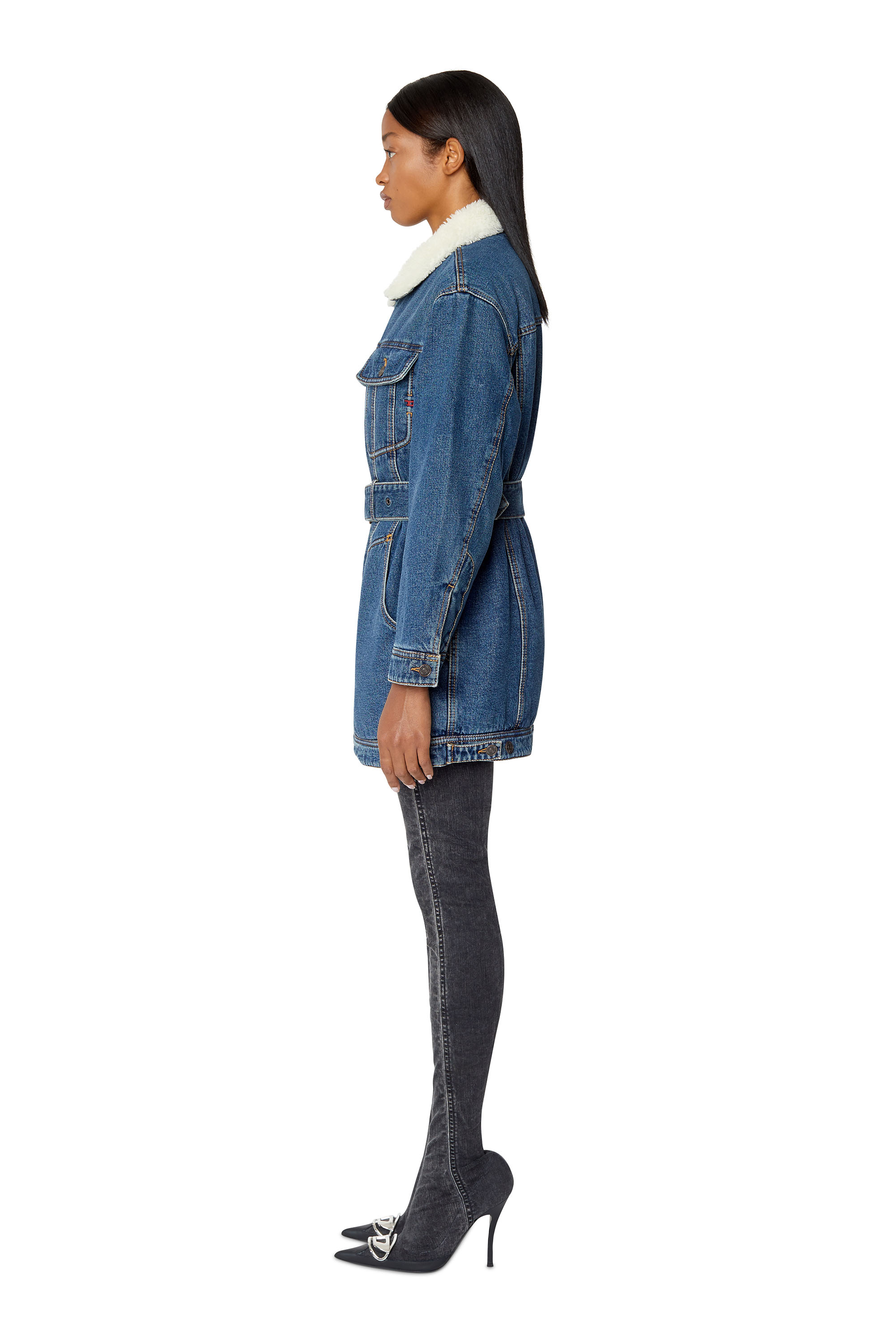 Diesel - DE-FLAMINIA-T, Azul medio - Image 5