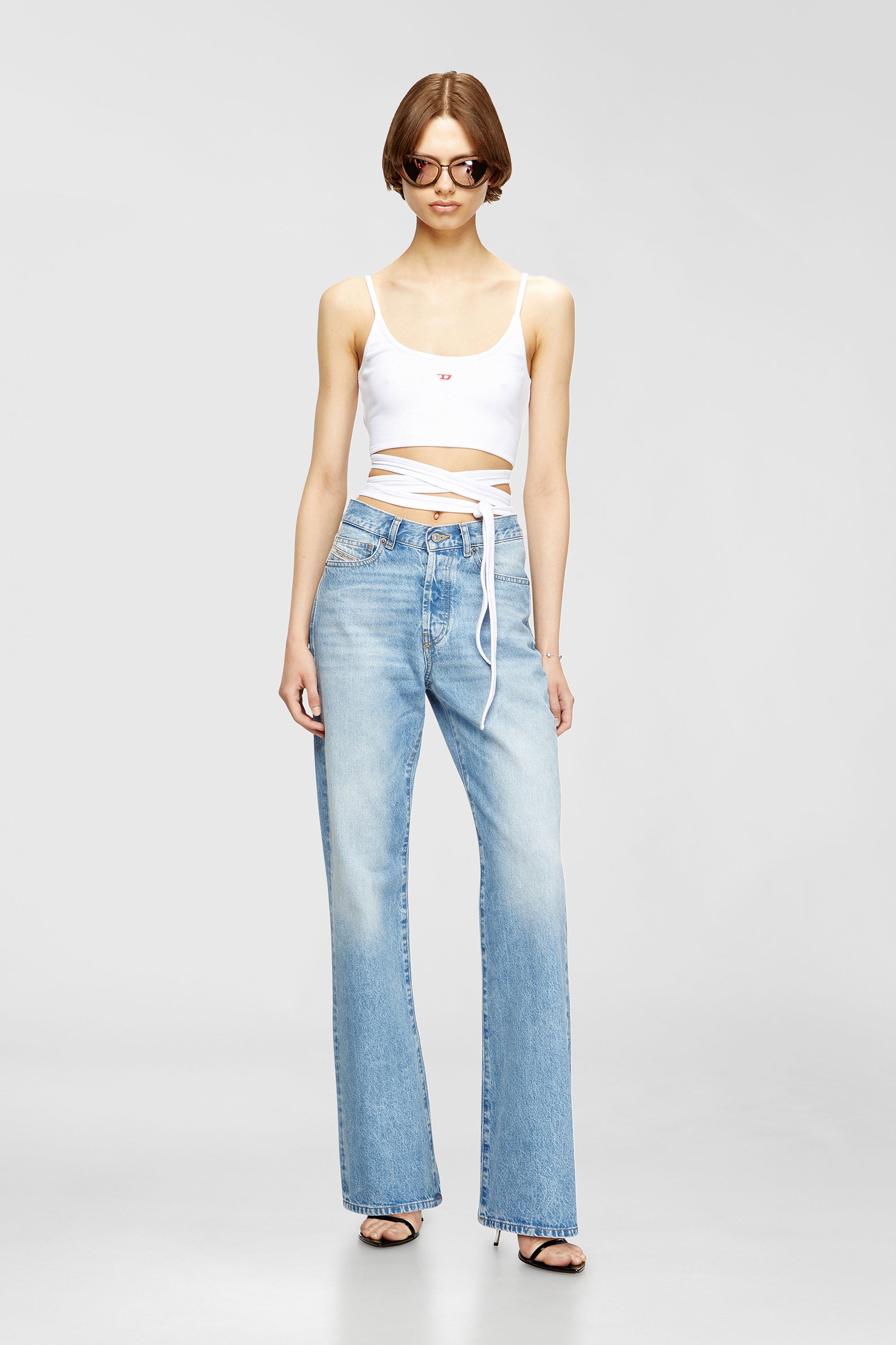 Diesel - Regular Jeans 1971 D-Sent 09I29 Mujer, Azul Claro - 1