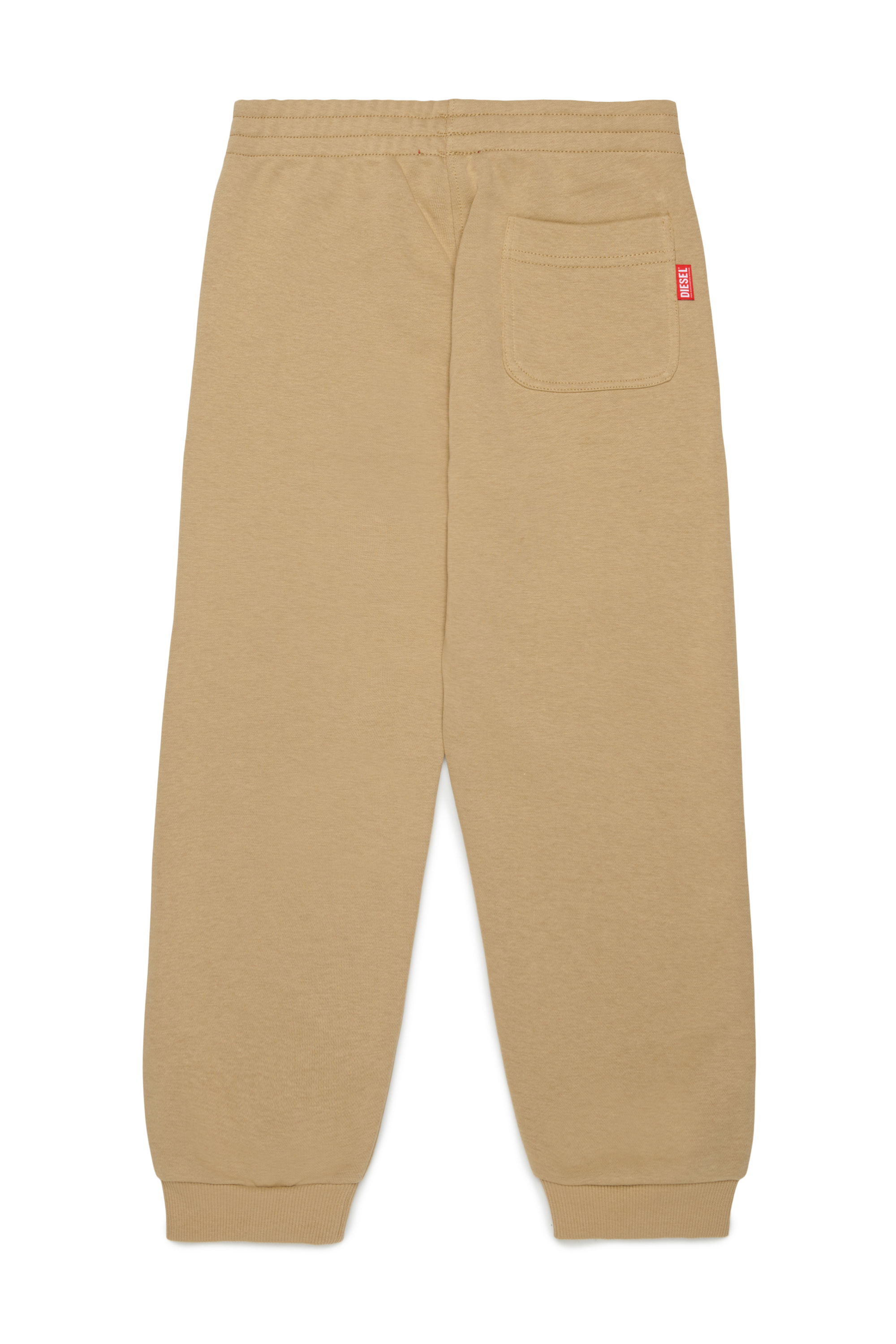 Diesel - PRES, Pantal&oacute;n de ch&aacute;ndal con logo cortado Hombre in Marr&oacute;n - 2