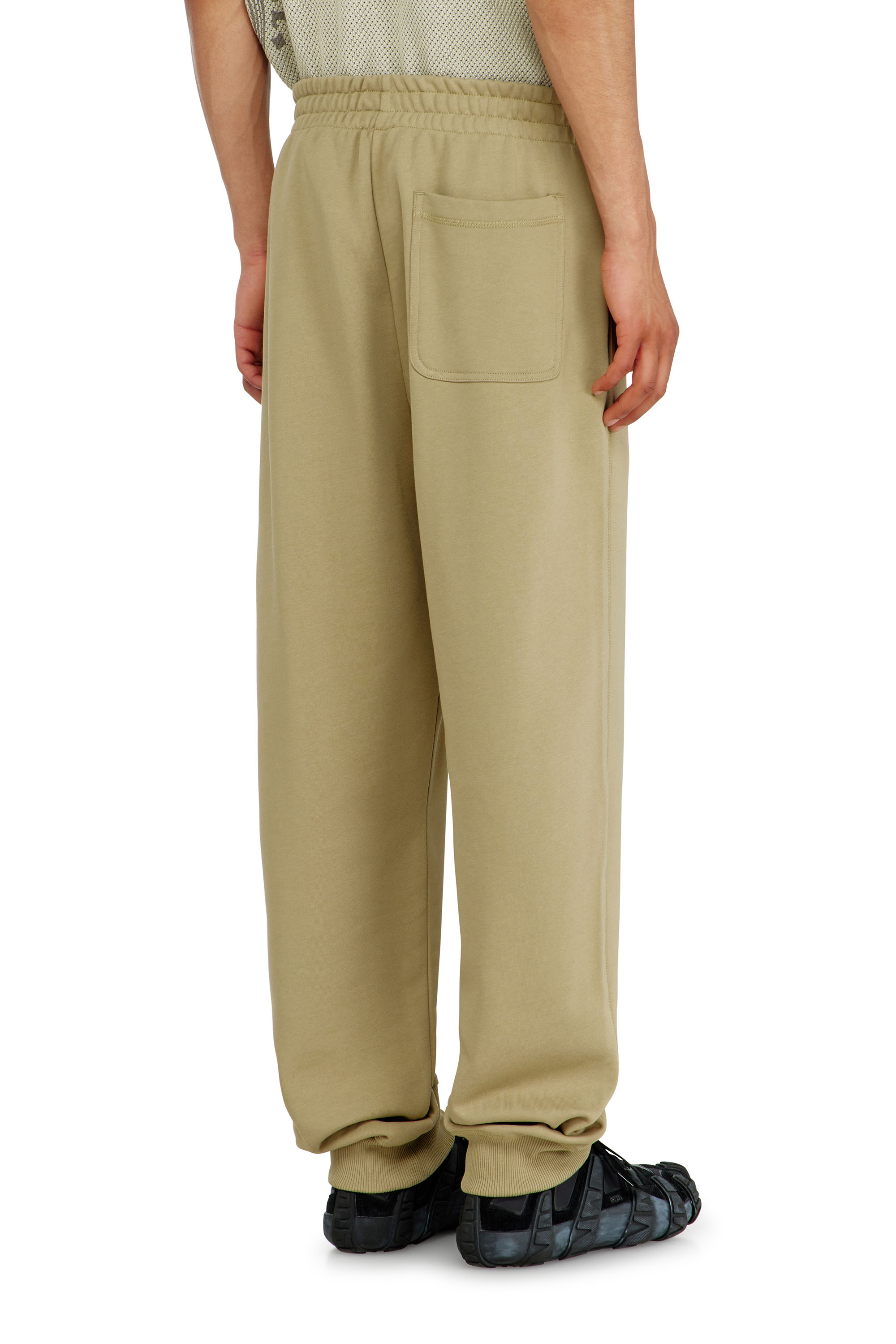 Diesel - P-MARKY-IOD, Pantalones de algod&oacute;n con Oval D met&aacute;lico Hombre in Beige - 3