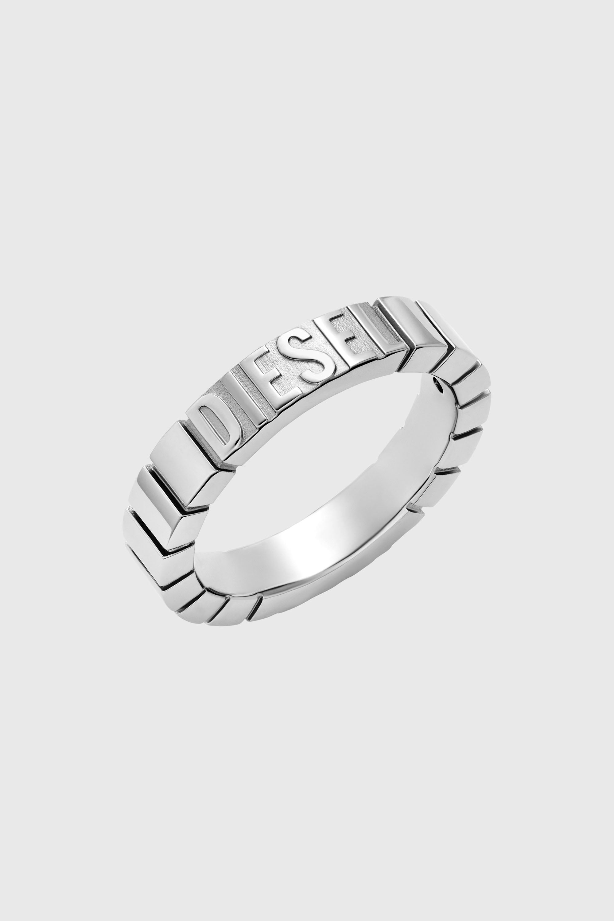 Diesel - DX1591040 JEWEL, Anillo de acero inoxidable Unisex in Plateado - 1