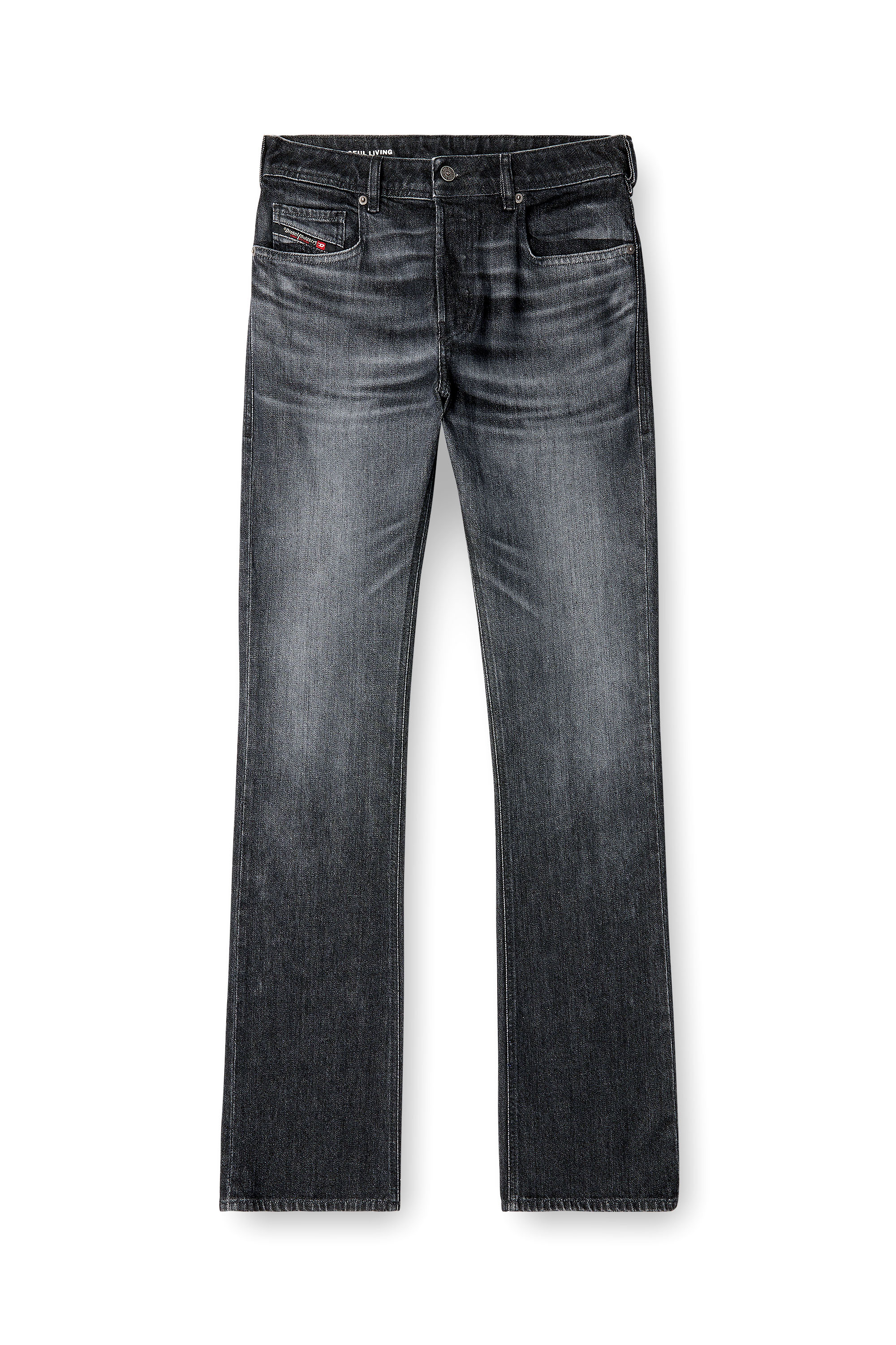 Diesel - Bootcut Jeans 2007 Zatiny 09N48 Hombre, Negro/Gris oscuro - 6