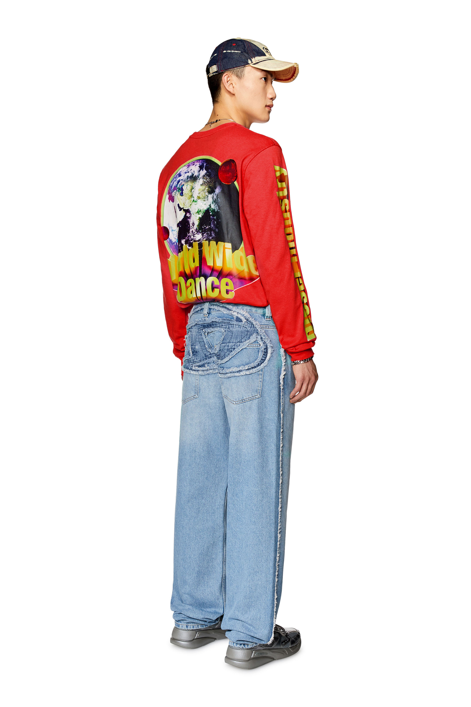 Diesel - 2010 D-Macs 0HLAC Straight Jeans, Azul Claro - Image 4