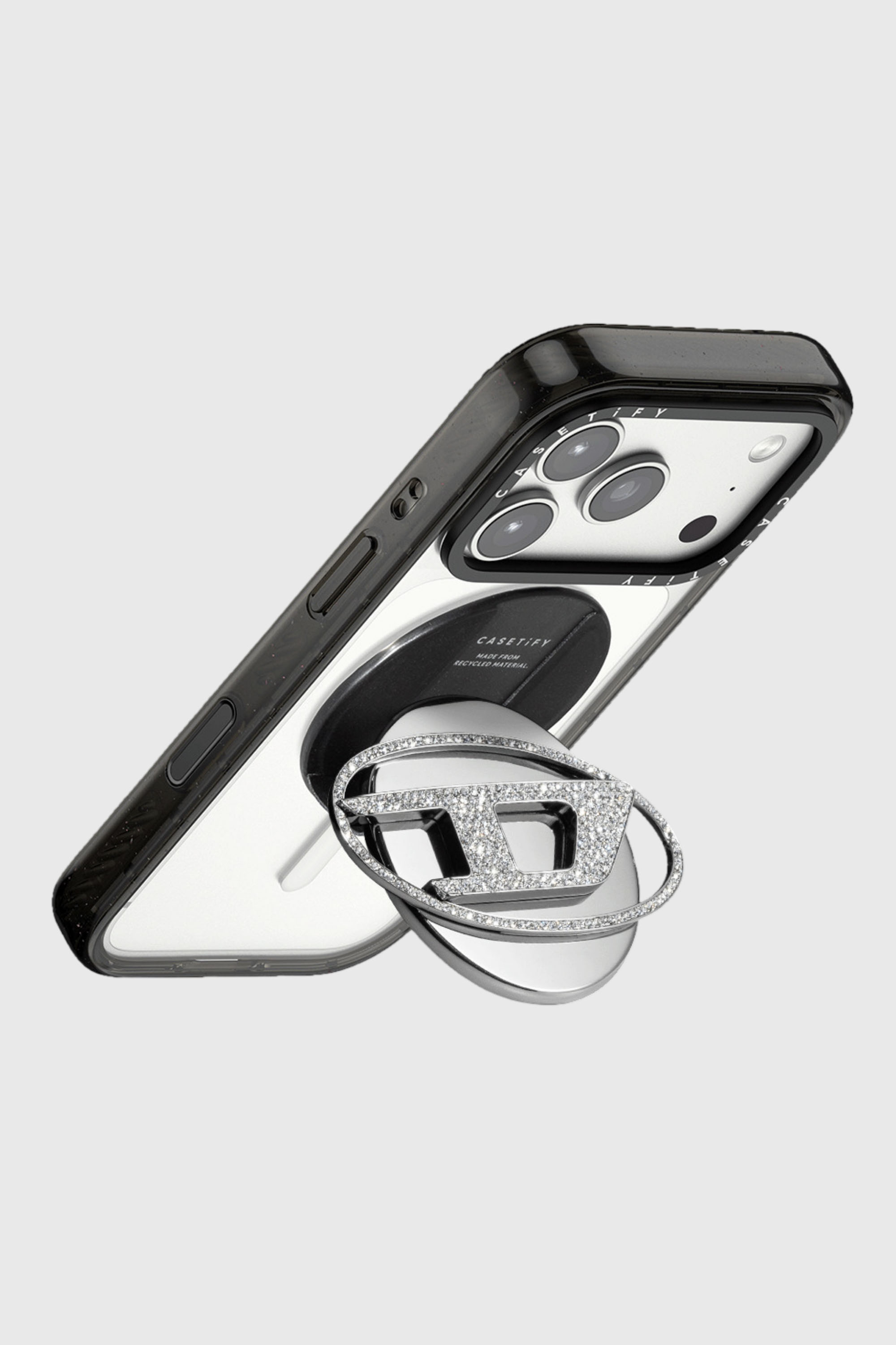 Diesel - 60604 GRIP STAND GRIP STAND, Oval D Grip & Stand Unisex in Plateado - 2