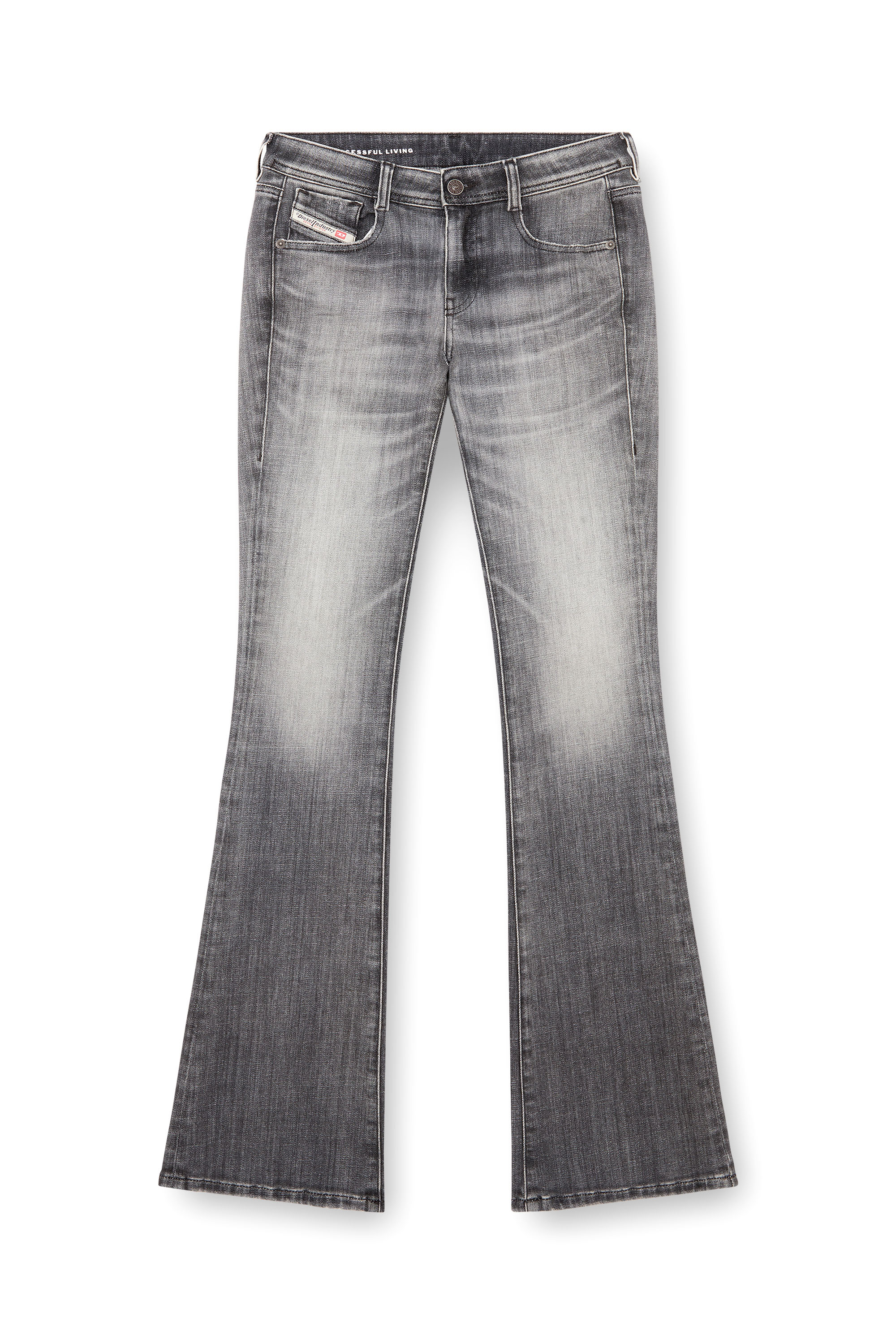 Diesel - Bootcut and Flare Jeans 1969 D-Ebbey 09J29, Mujer Bootcut y Flare Jeans - 1969 D-Ebbey in Gris - Image 3