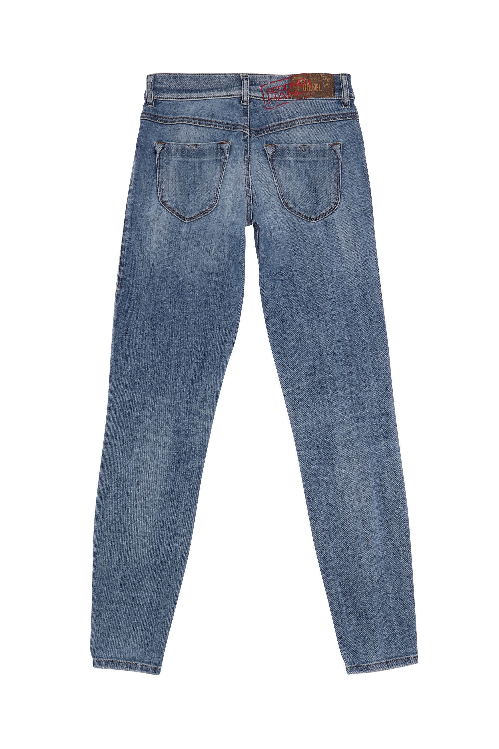 Diesel - LIVIER-ANKLE, Woman's Diesel Woman - Jeans Medium blue in Medium blue - 2