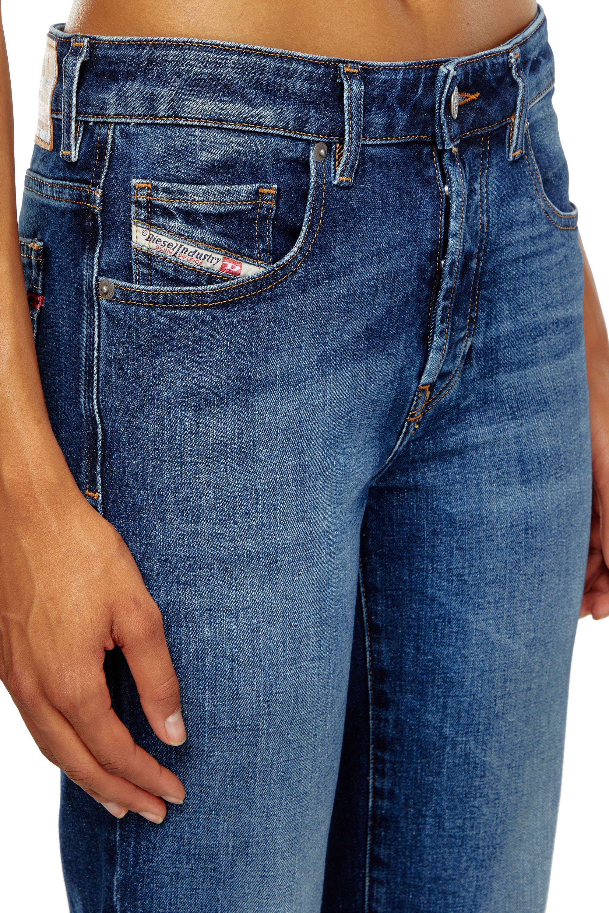 Diesel - Regular Jeans 1989 D-Mine 09I28 Mujer, Azul Oscuro - 4