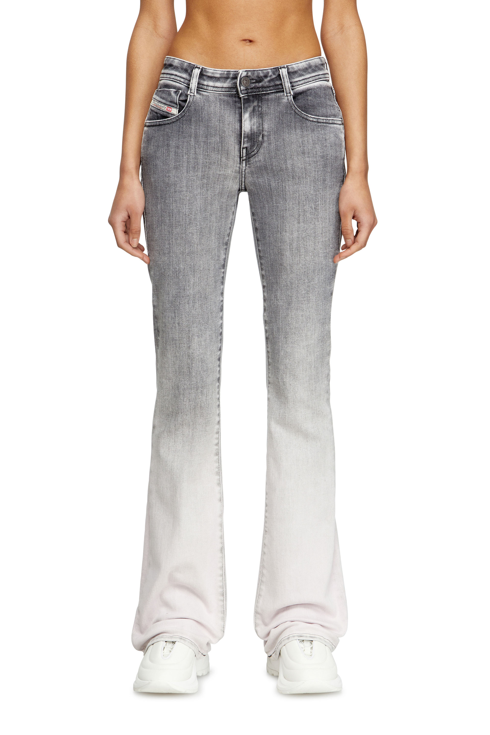 Diesel - Bootcut Jeans 1969 D-Ebbey 09K53 Mujer, Gris Claro - 1