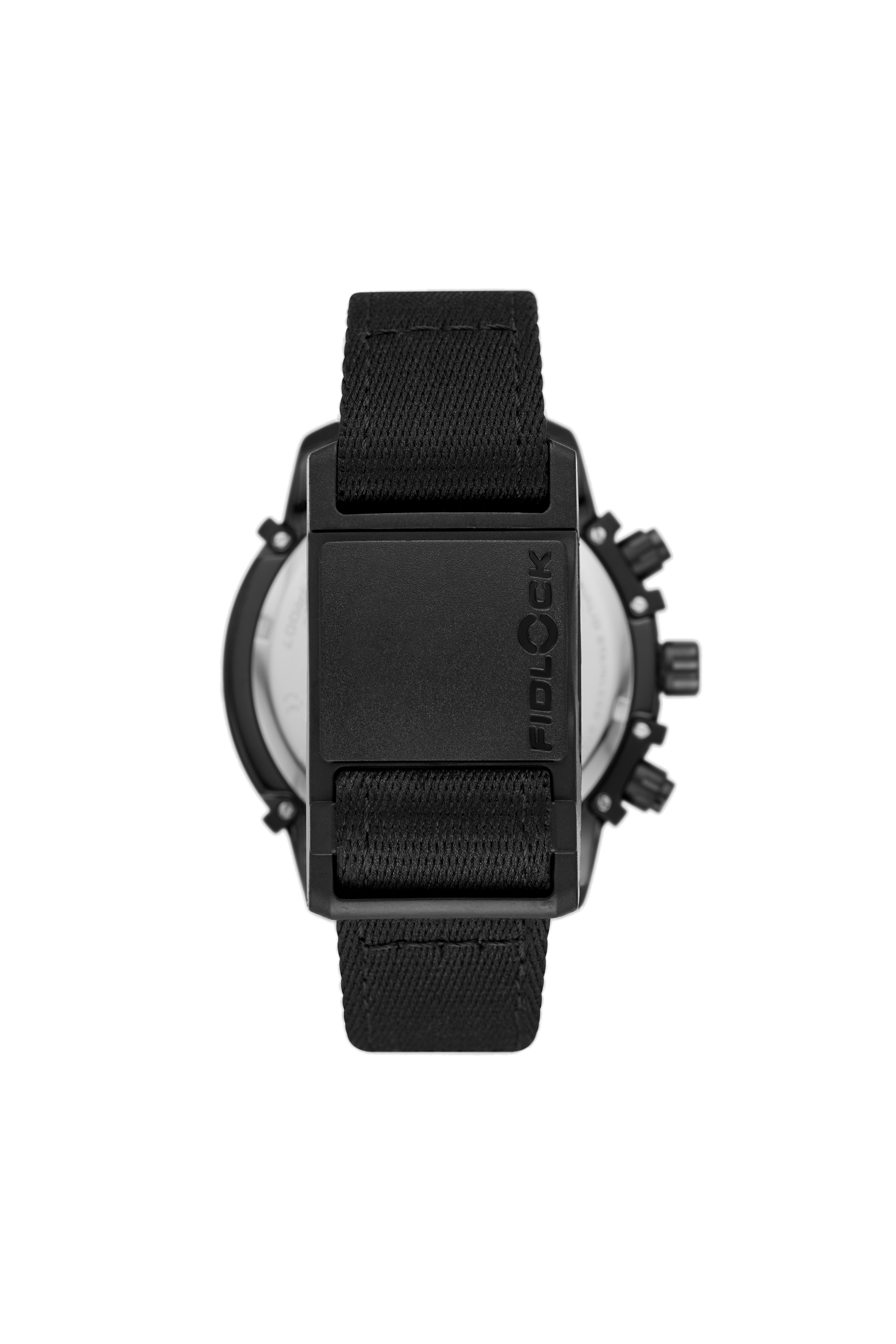 Diesel - DZ4553, Reloj cron&oacute;grafo Griffed con correa en nailon negro mate Hombre in Multicolor - 2