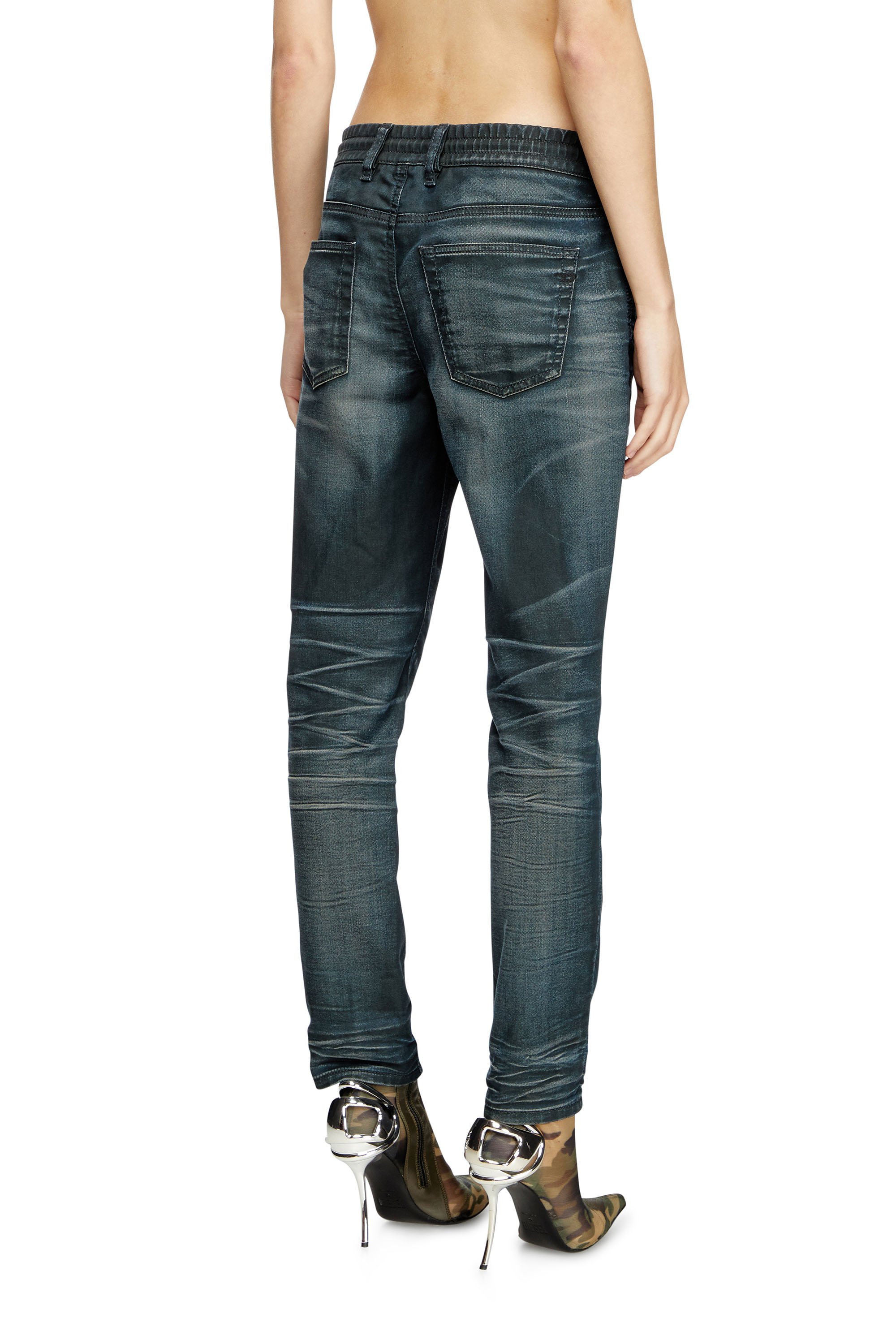 Diesel - Regular 2031 D-Krailey Joggjeans® 068QK Mujer, Azul Oscuro - 4