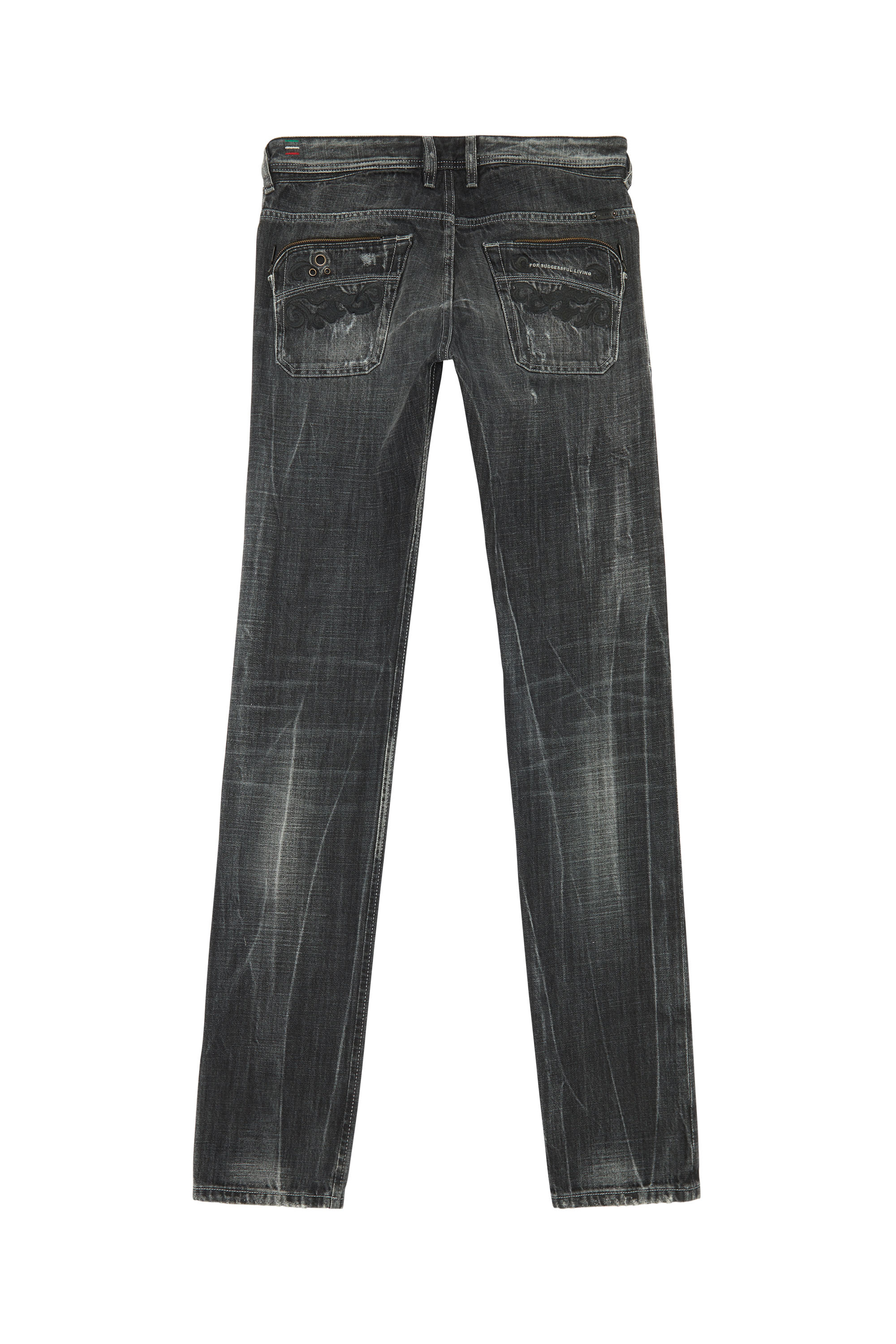 Diesel - POIAK, Hombre - Vaqueros Negro/Gris oscuro Hombre in Negro - 2