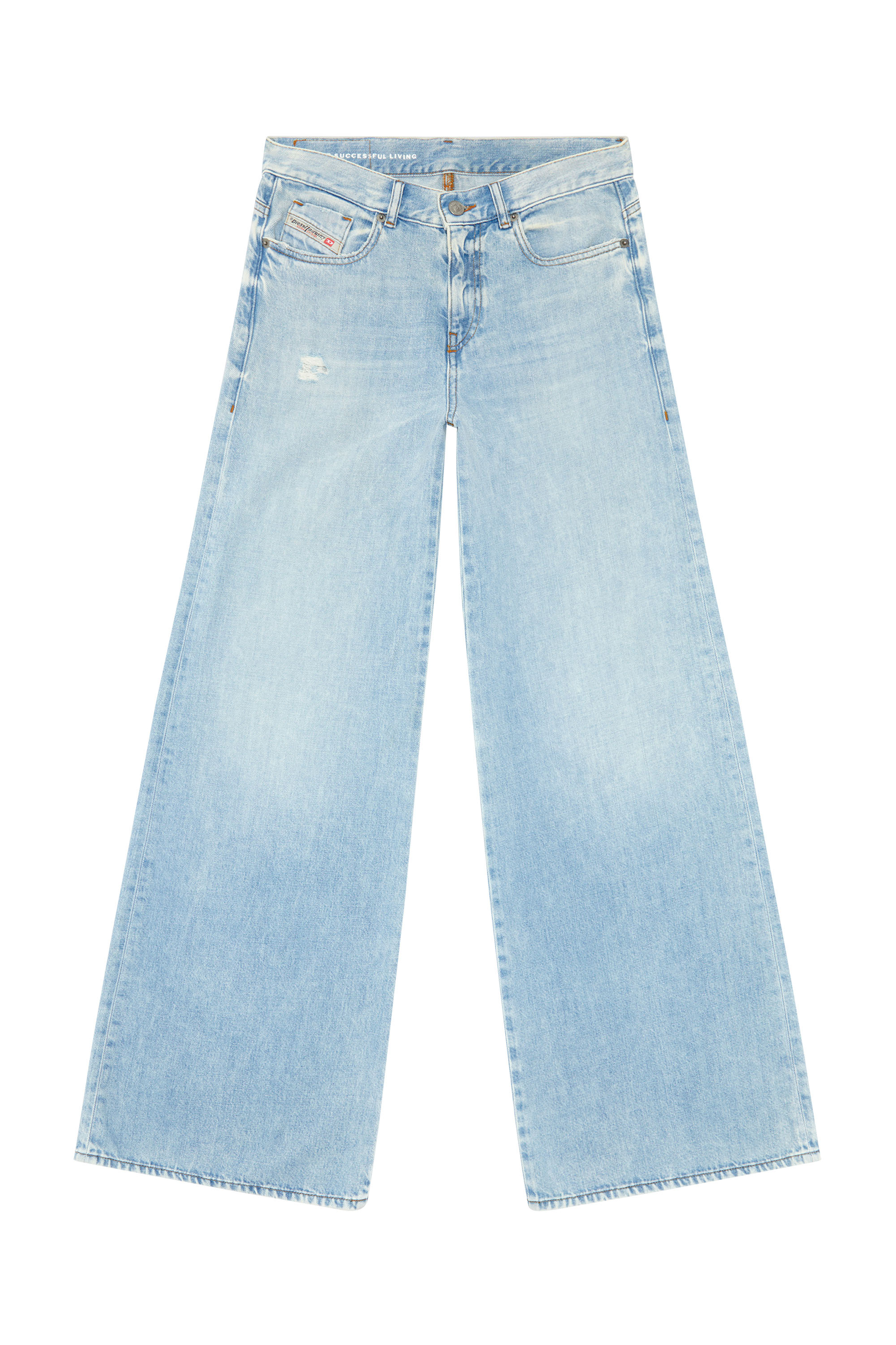 Diesel - Bootcut and Flare Jeans 1978 D-Akemi 068MQ, Azul Claro - Image 3
