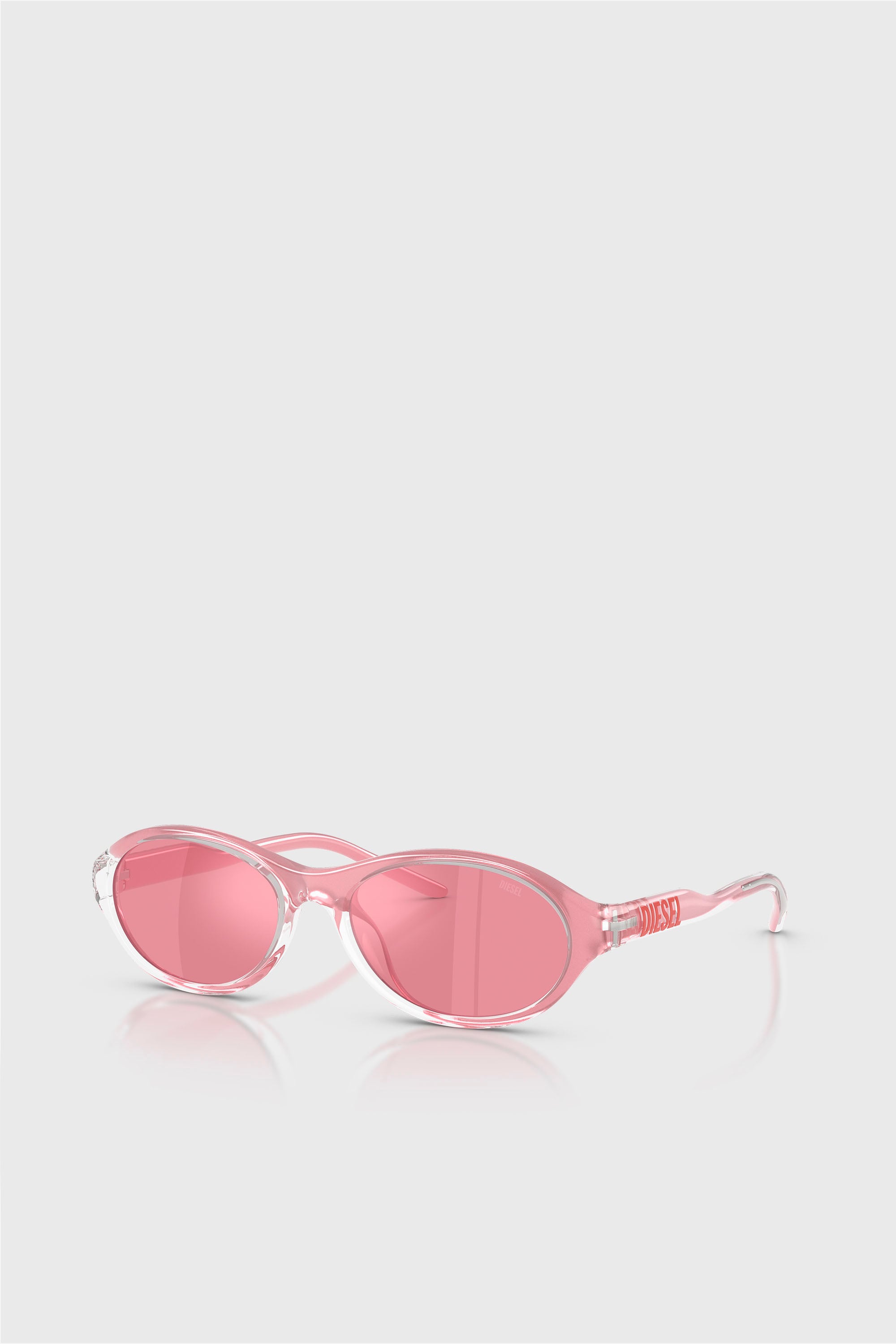 Diesel - 0DL3024U, Gafas de sol ovaladas Unisex in Rosa - 2