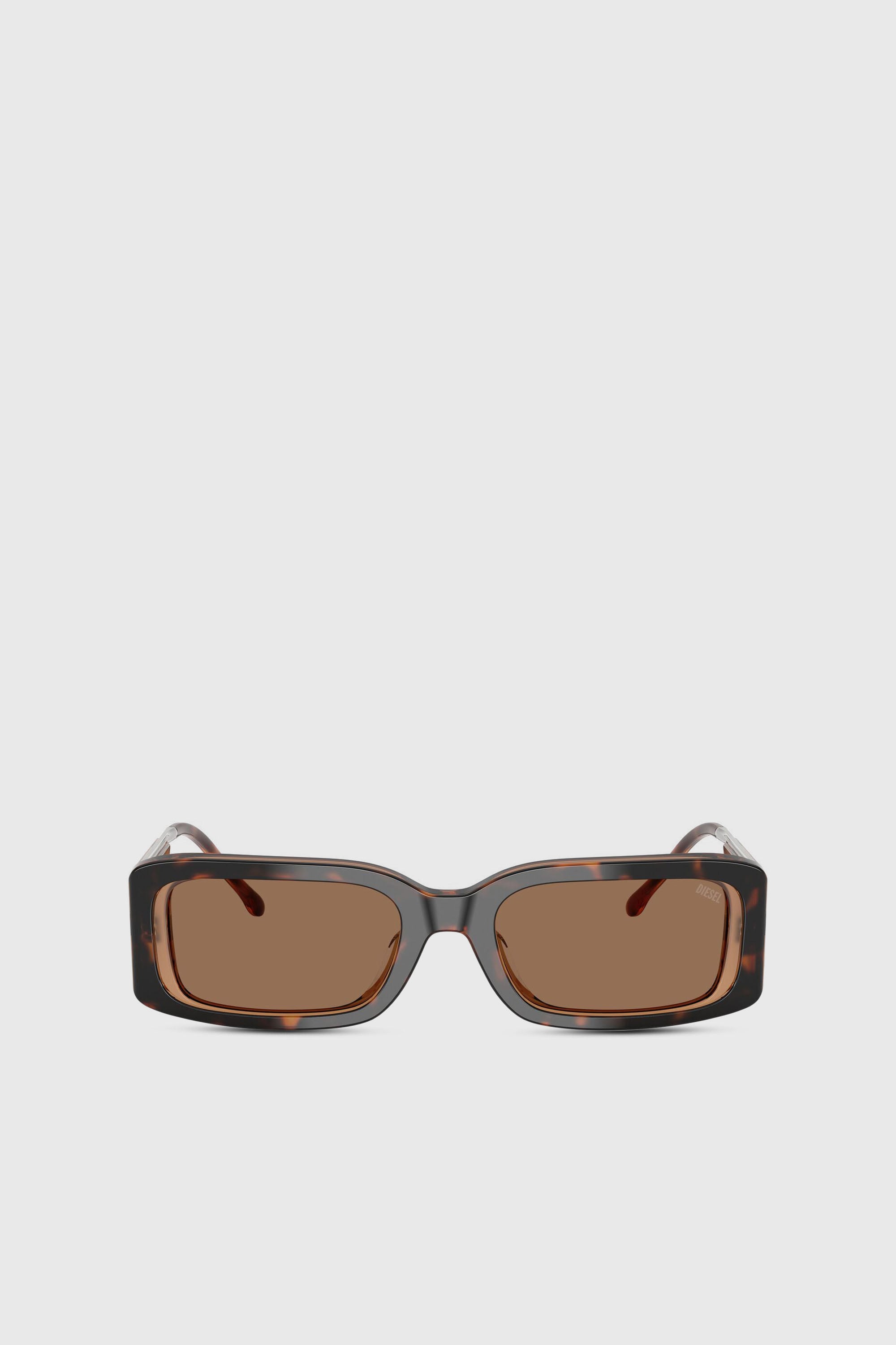 Diesel - 0DL2017U, Gafas de sol rectangulares Unisex in Marr&oacute;n - 1