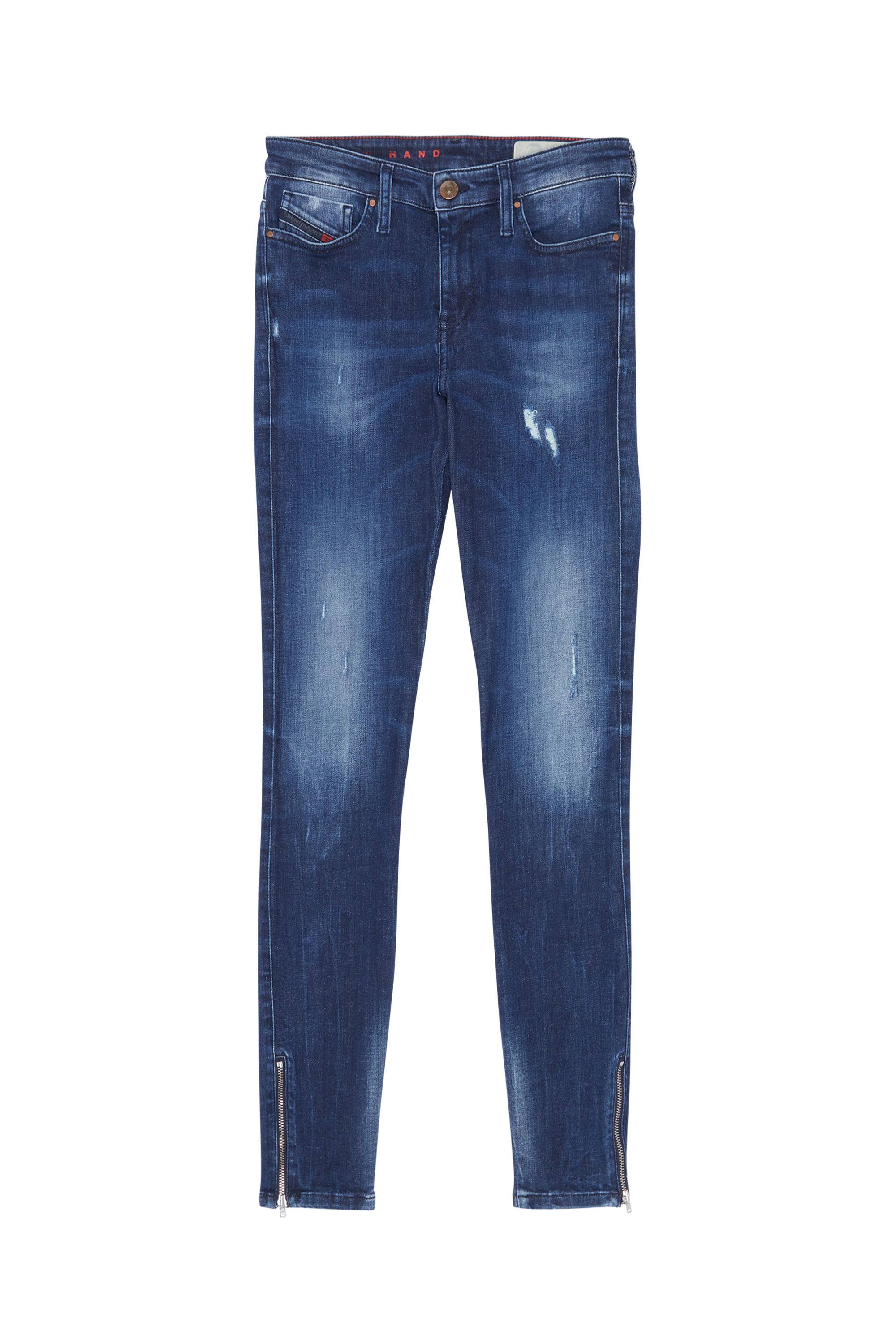 SKINZEE-ZIP, Dark Blue Diesel - Woman's SKINZEE-ZIP, Dark Blue - 1