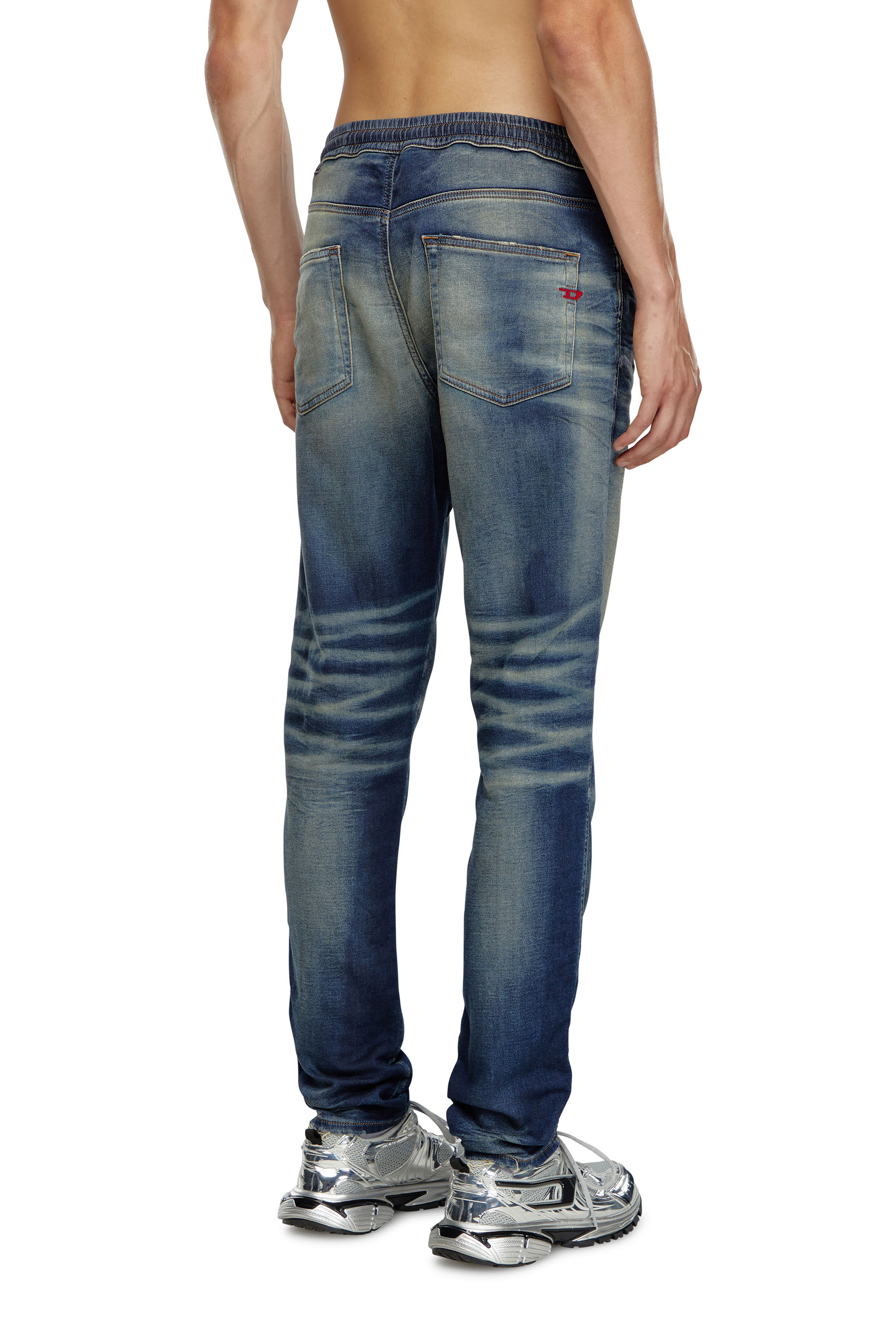 Diesel - Slim 2060 D-Strukt Joggjeans® 068MH Hombre, Azul Oscuro - 4