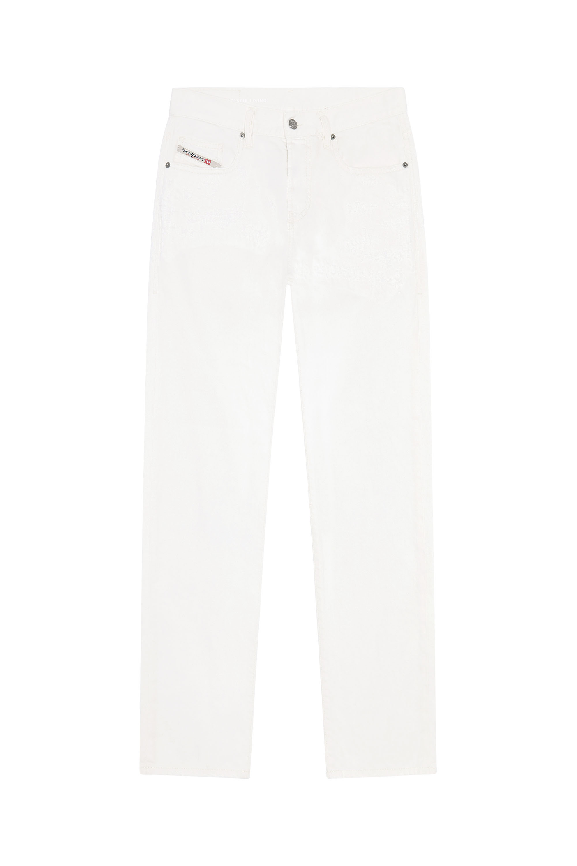 Diesel - Straight Jeans 2020 D-Viker 068HB, Blanco - Image 5