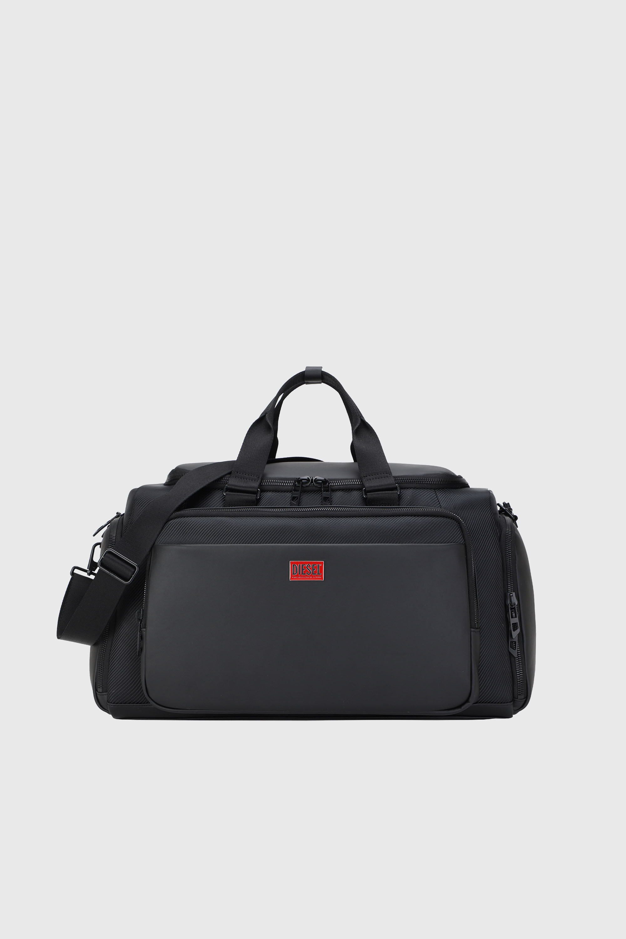 Diesel - DIESEL CARBON FIBER DUFFLE-BLACK DSB002, Bolso de viaje pr&aacute;ctico para negocios Unisex in Negro - 1