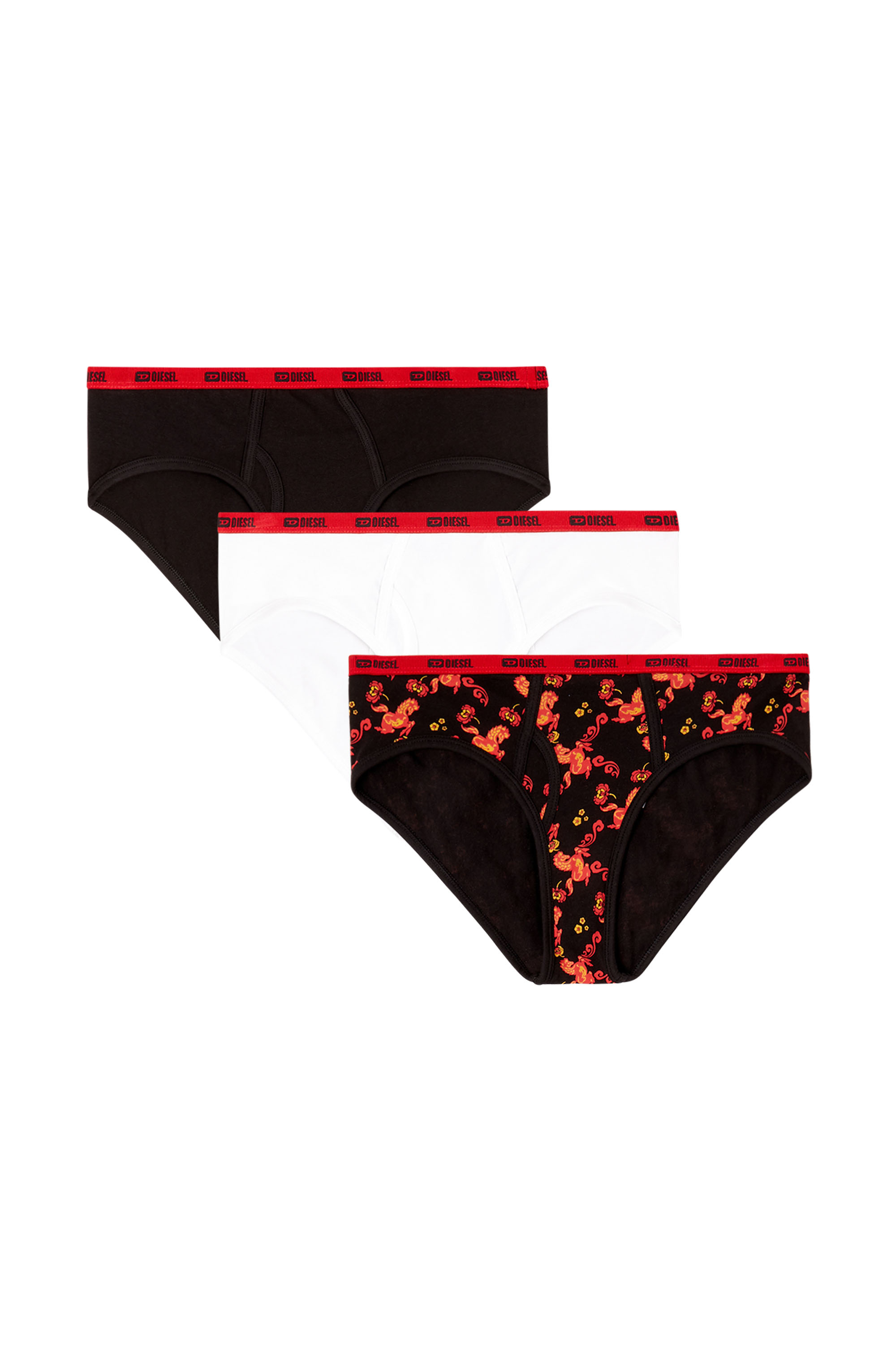 Diesel - OXY-GFT-3PACK, Pack de tres calzoncillos con estampado de caballos Mujer in ToBeDefined - 1